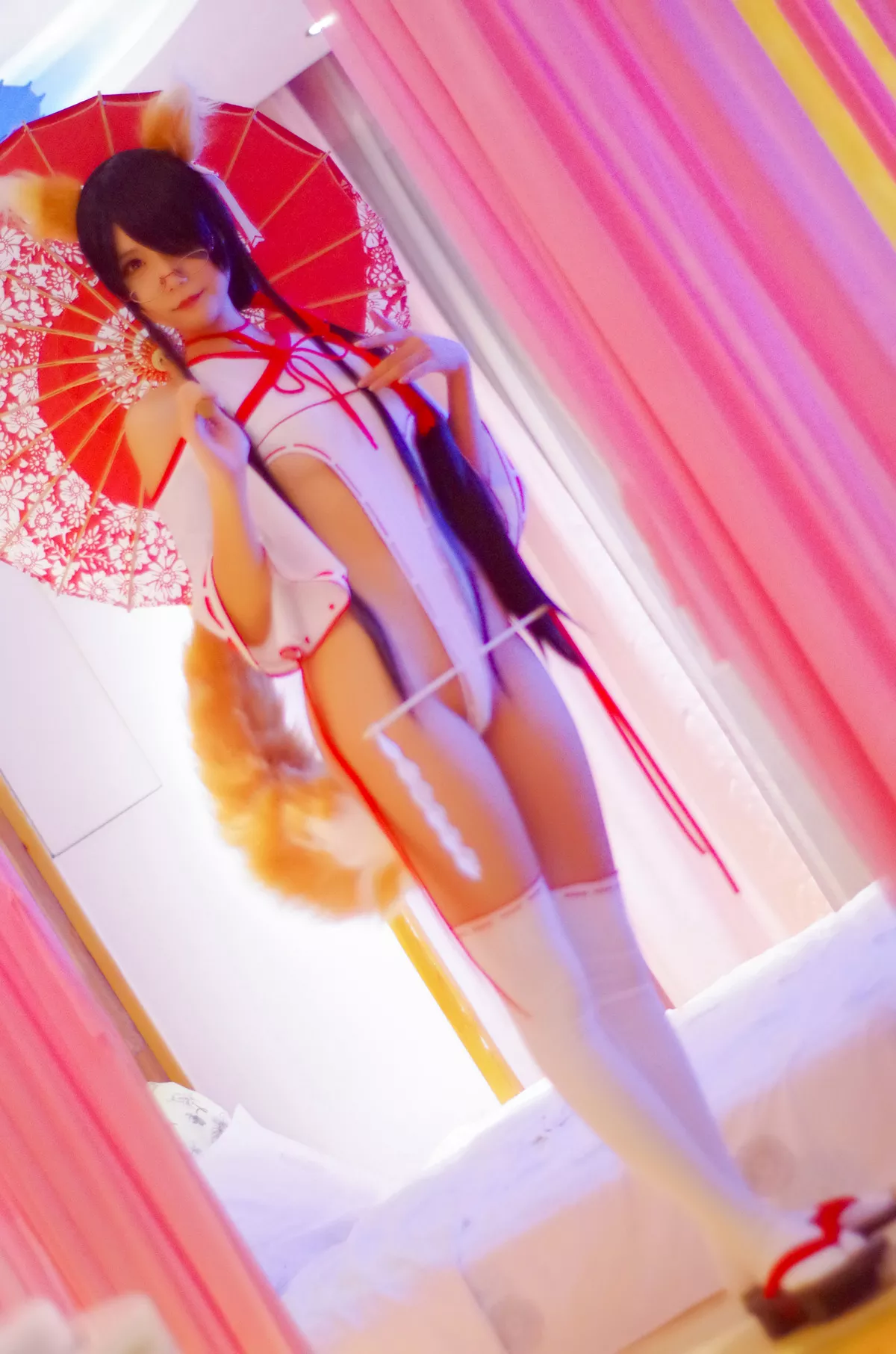 狐女巫 Cosplay 女神 Shrine 福报 Maiden 【晓美嫣】 Fox