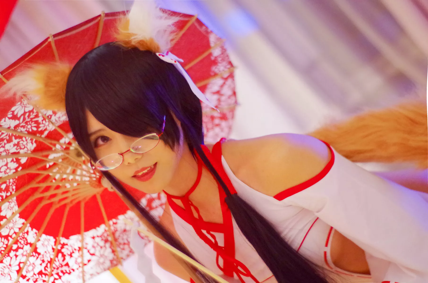 狐女巫 Cosplay 女神 Shrine 福报 Maiden 【晓美嫣】 Fox