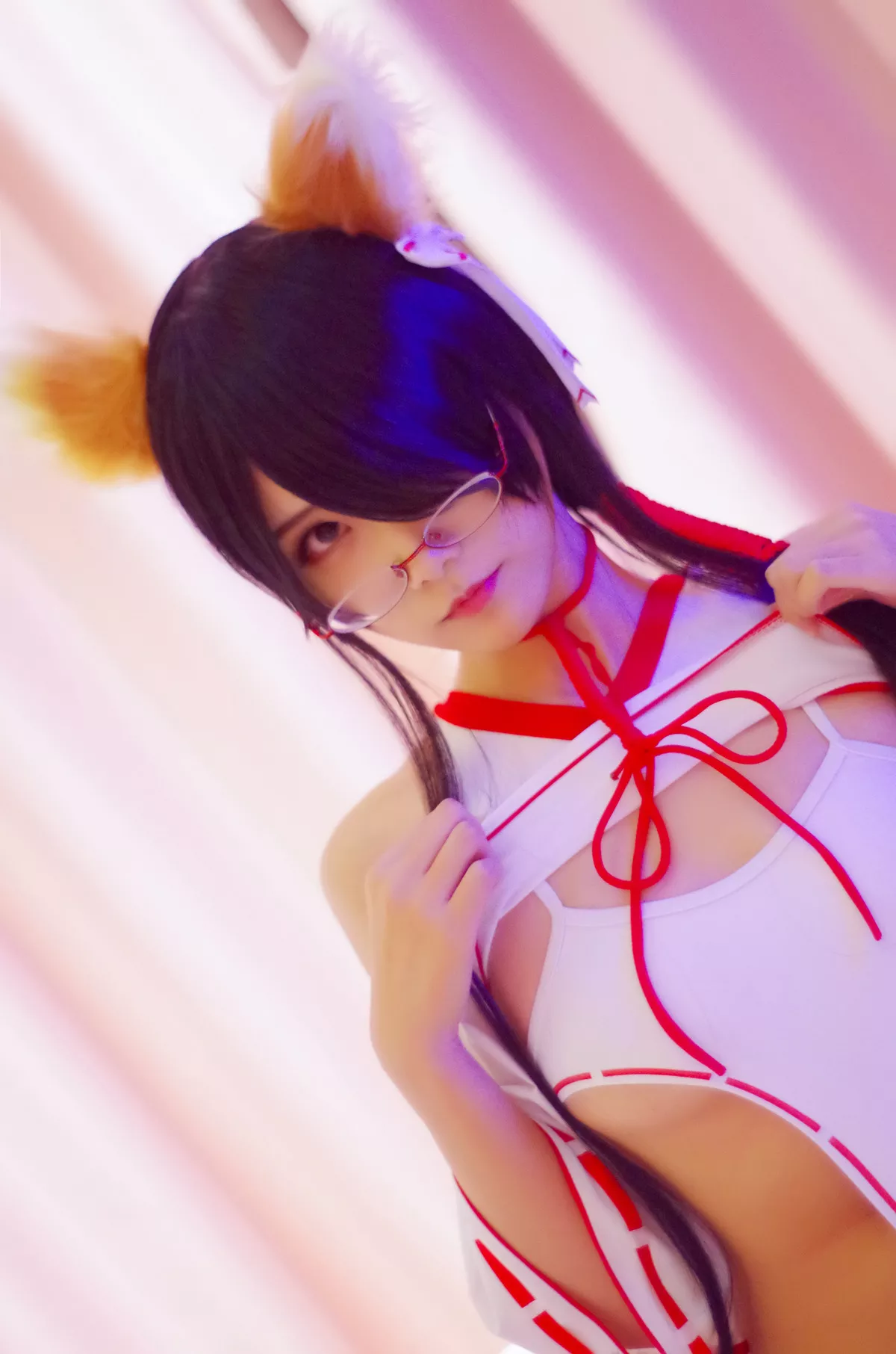 狐女巫 Cosplay 女神 Shrine 福报 Maiden 【晓美嫣】 Fox