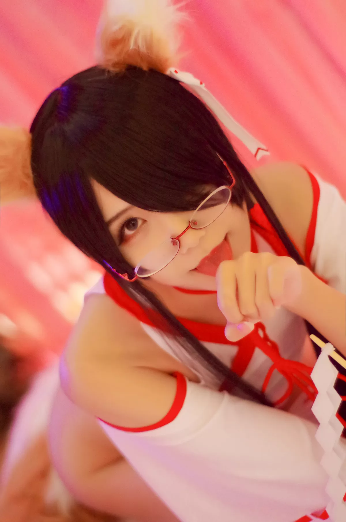 狐女巫 Cosplay 女神 Shrine 福报 Maiden 【晓美嫣】 Fox