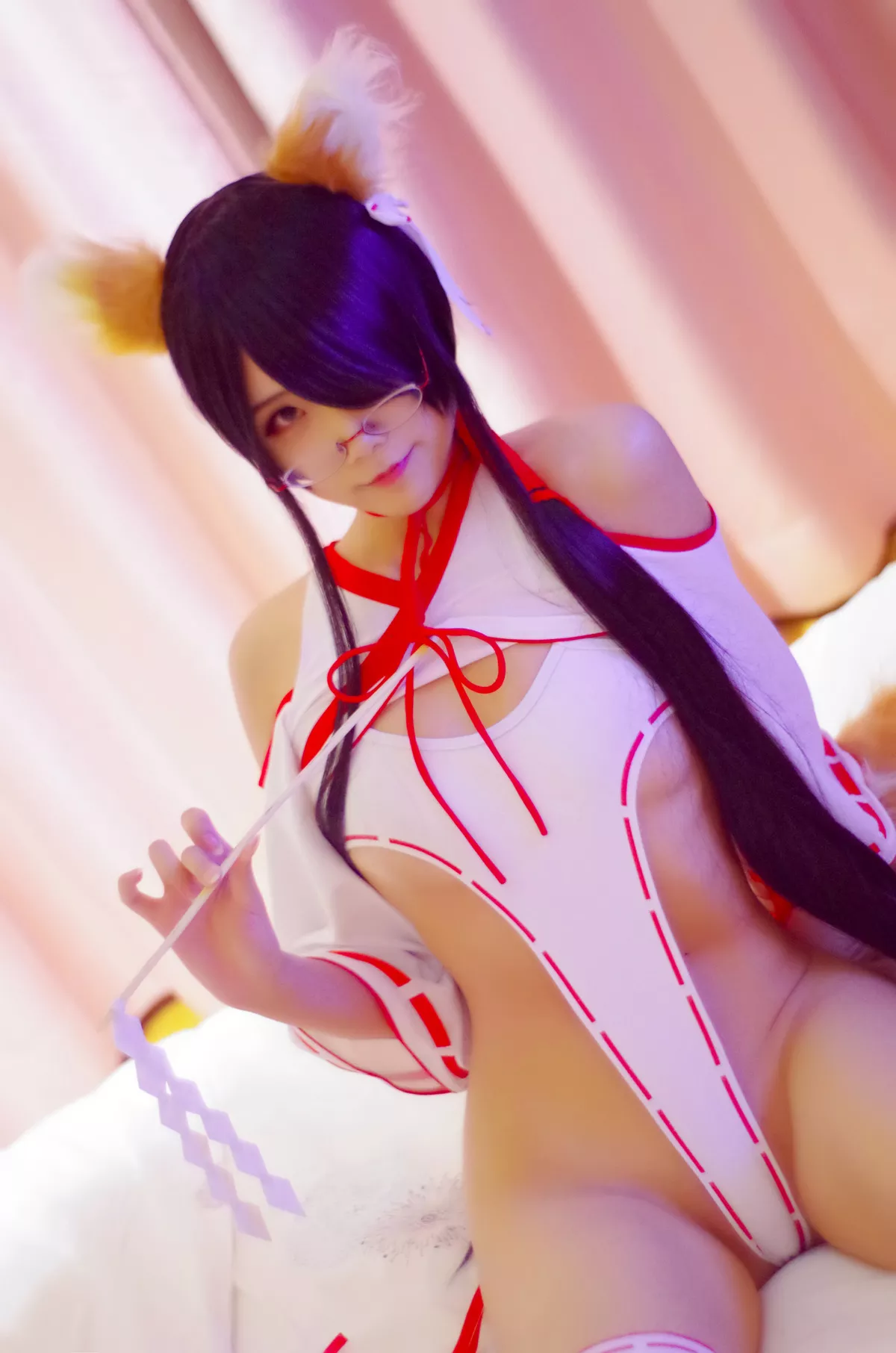 狐女巫 Cosplay 女神 Shrine 福报 Maiden 【晓美嫣】 Fox
