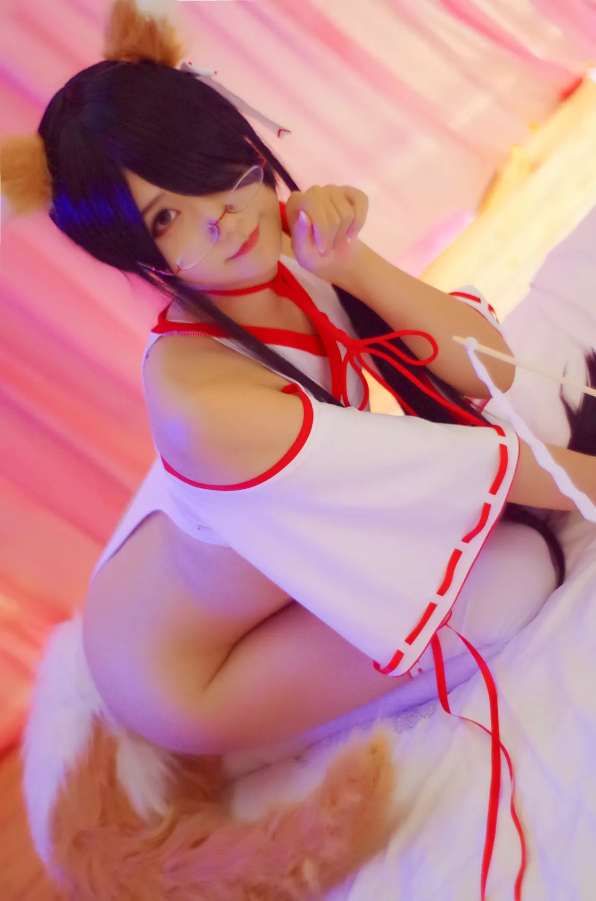 狐女巫 Cosplay 女神 Shrine 福报 Maiden 【晓美嫣】 Fox