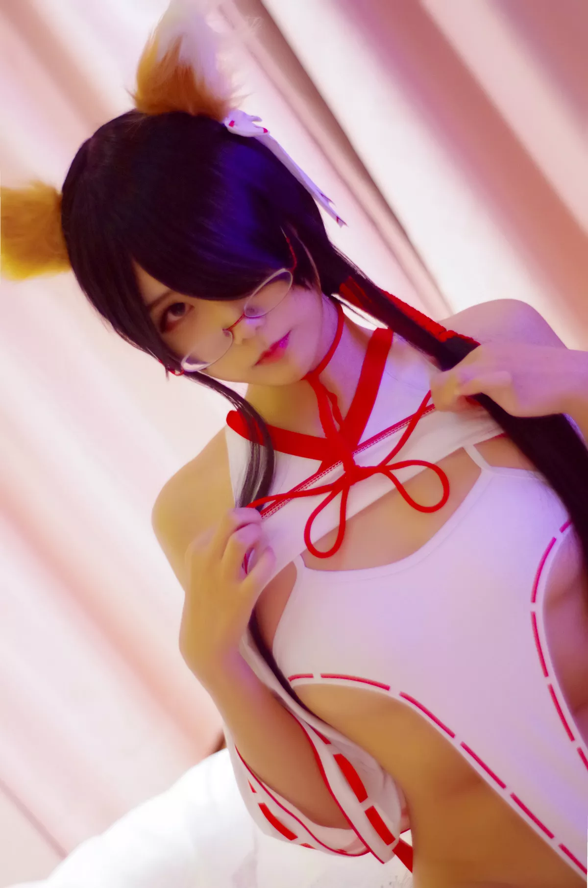 狐女巫 Cosplay 女神 Shrine 福报 Maiden 【晓美嫣】 Fox