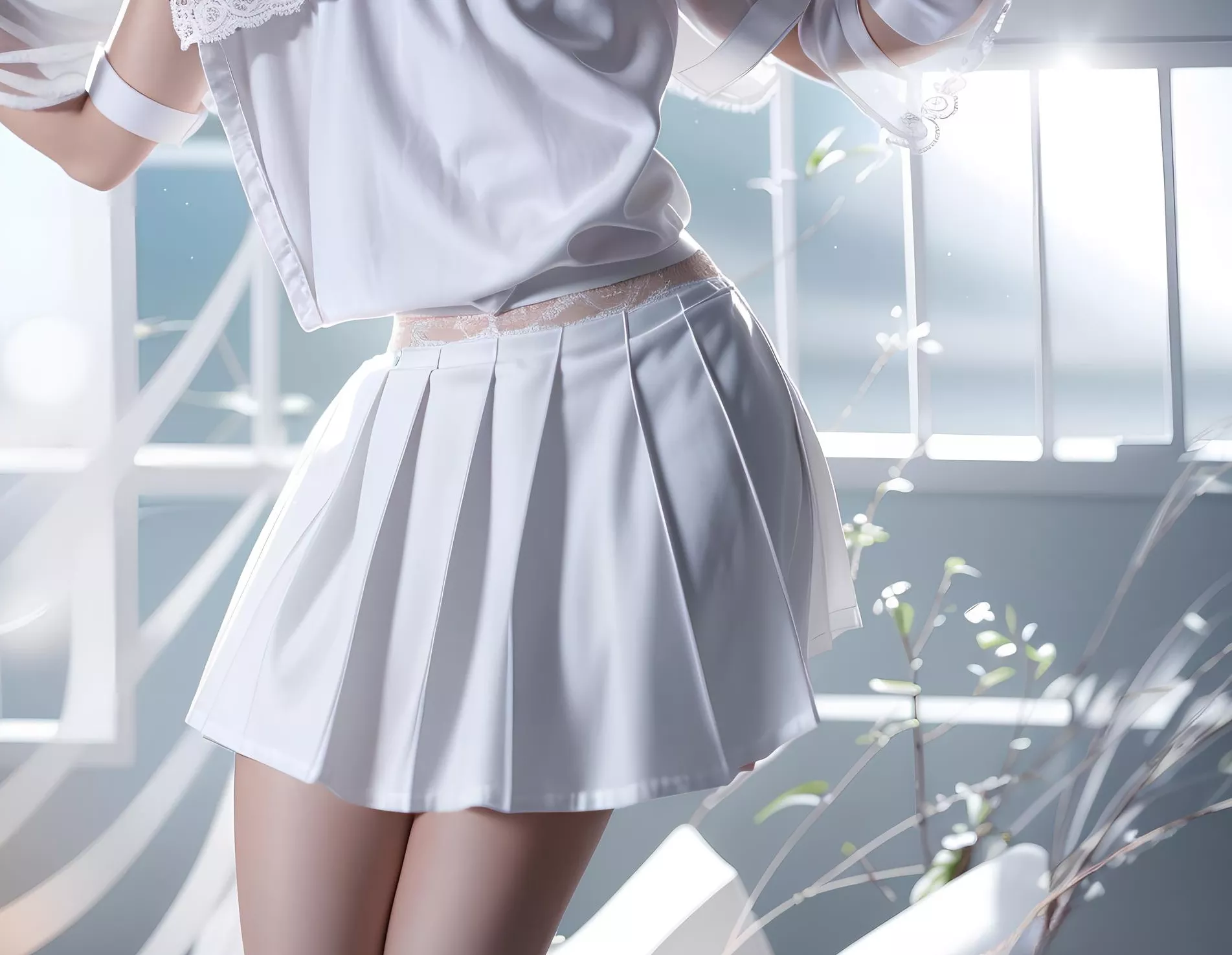 艾玲儿 AI美女 透穿花边 Part.2 高质