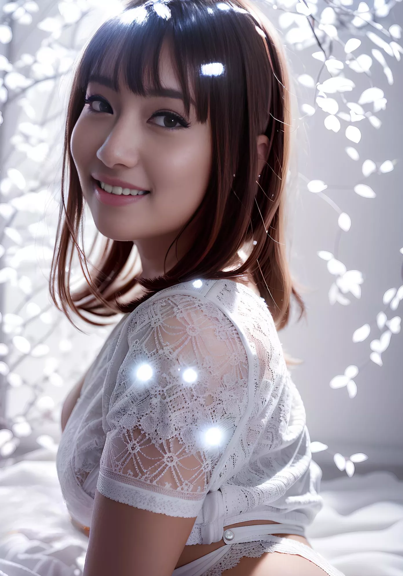 艾玲儿 AI美女 透穿花边 Part.2 高质