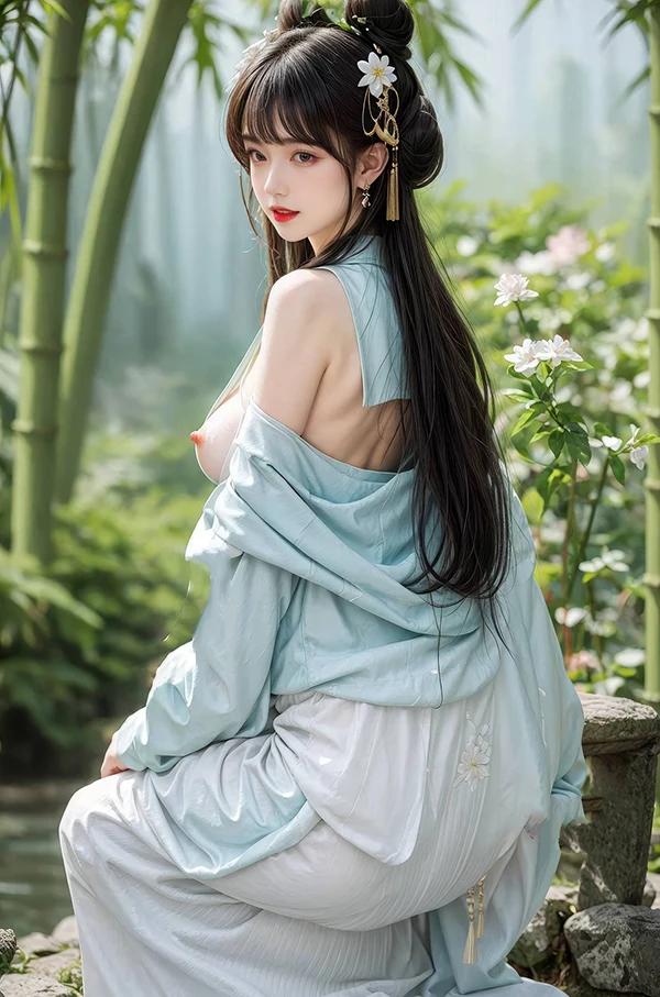 AI魔术秀白蛇缘起小青爆乳后入交姿势爽爆