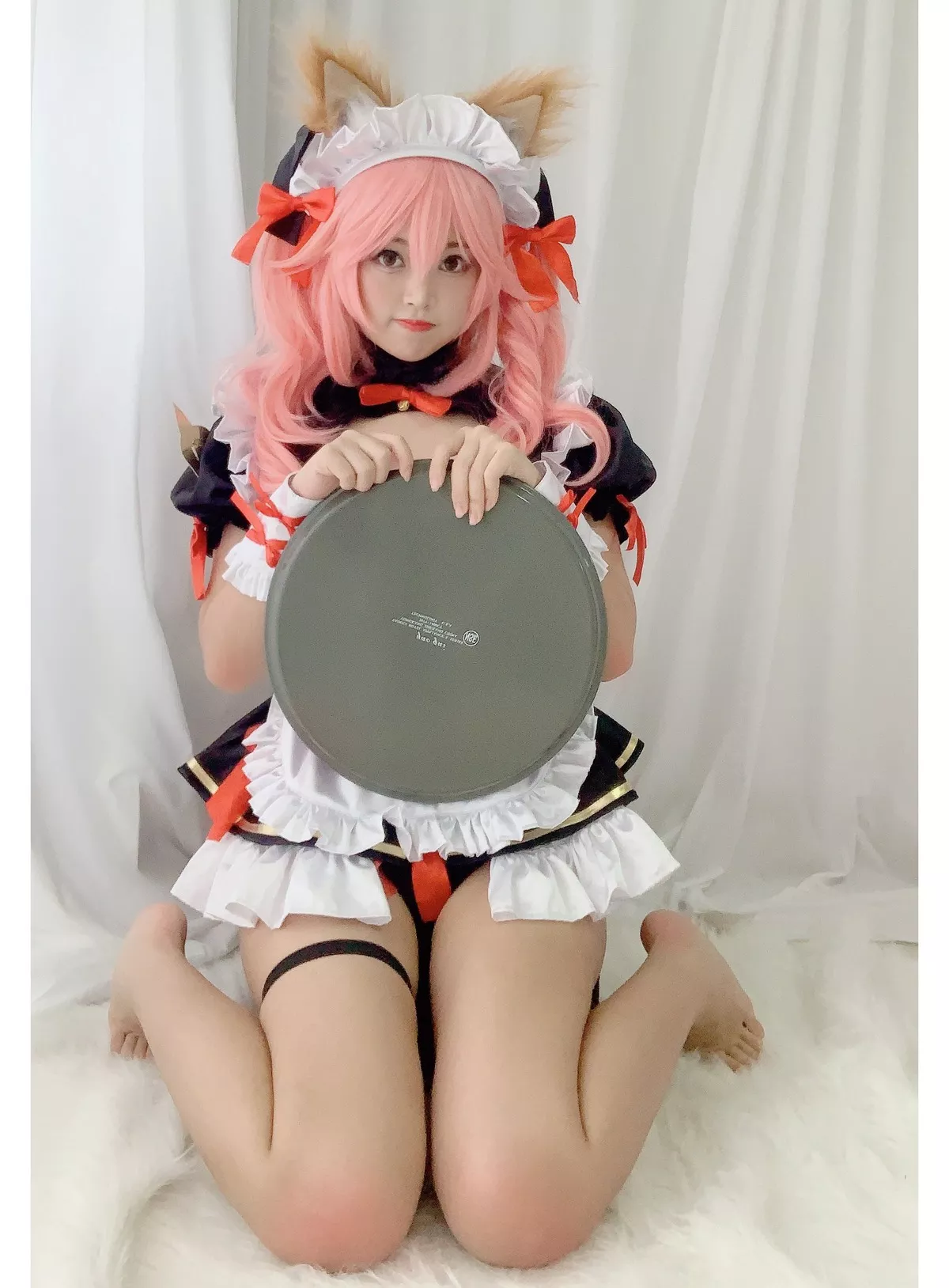 Cosplay Tamamo 玉藻前 福利 女侍 No Mae 女神 【白烨】