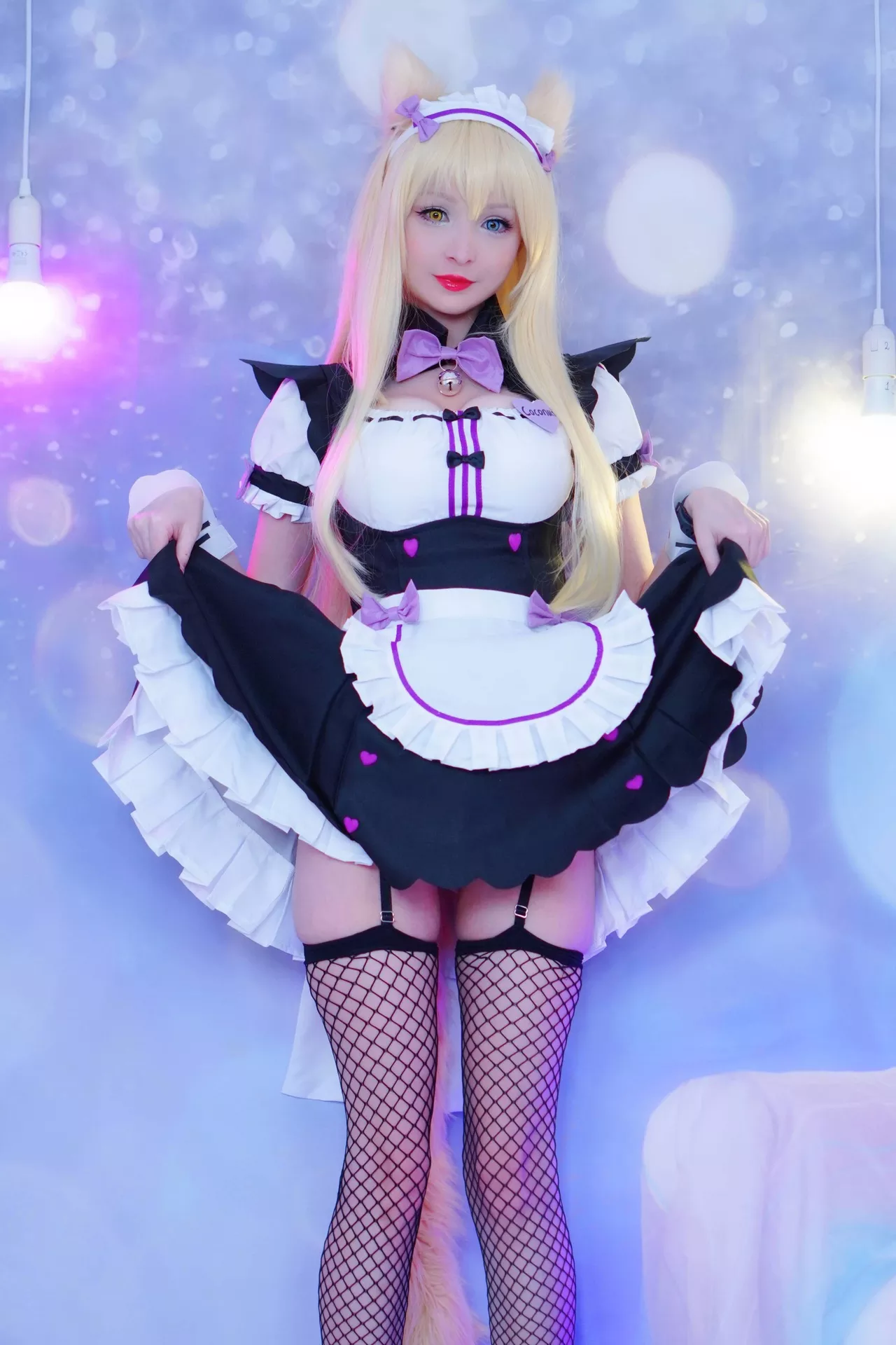Rose】 (Nekopara ぱら) Coconut Cosplay 【Hidori 仙女 福利