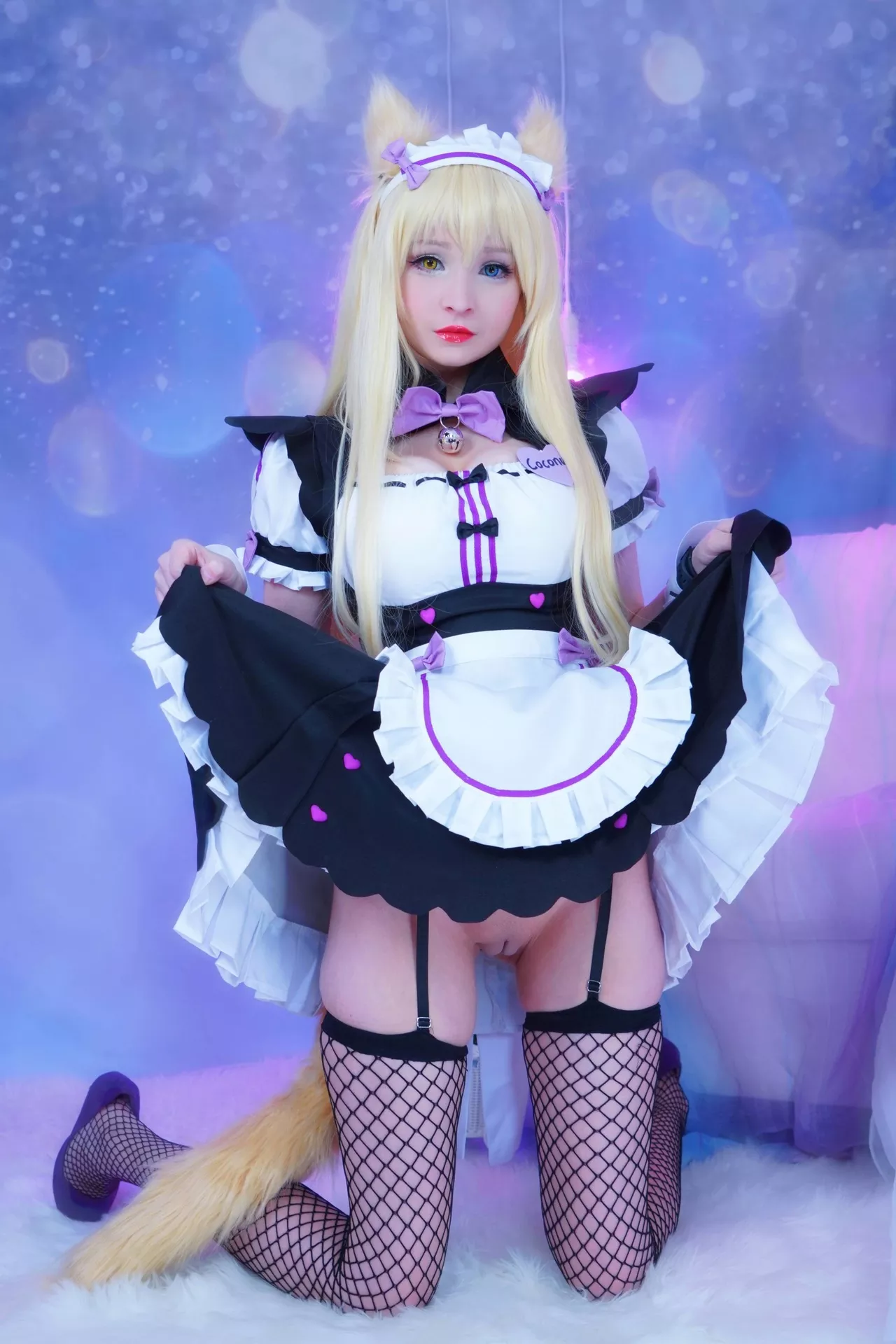 Rose】 (Nekopara ぱら) Coconut Cosplay 【Hidori 仙女 福利