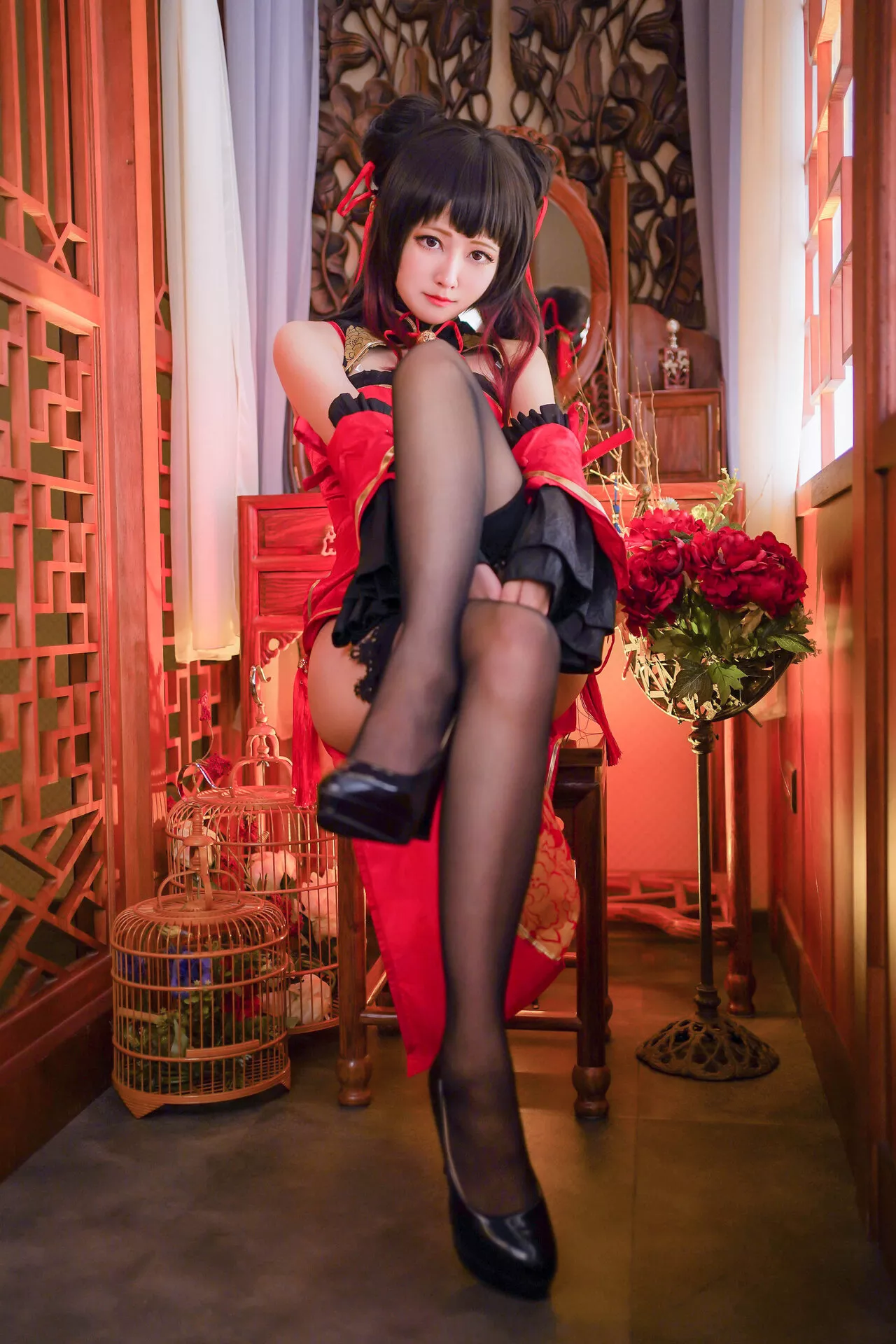 �r崎 狂三 Kurumi Cosplay 女神 Tokisaki 【Arty亚��】 福利