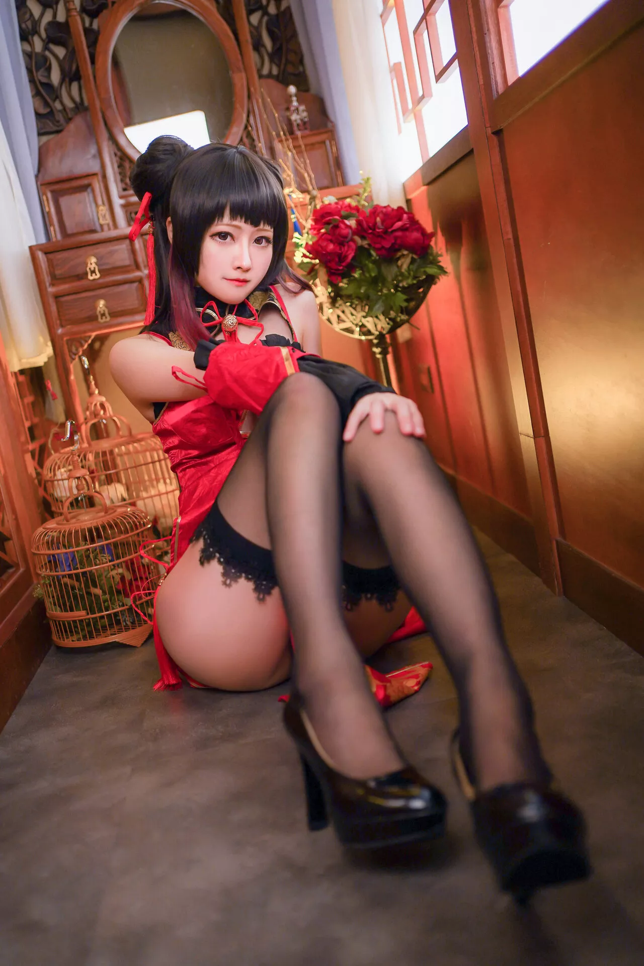 �r崎 狂三 Kurumi Cosplay 女神 Tokisaki 【Arty亚��】 福利