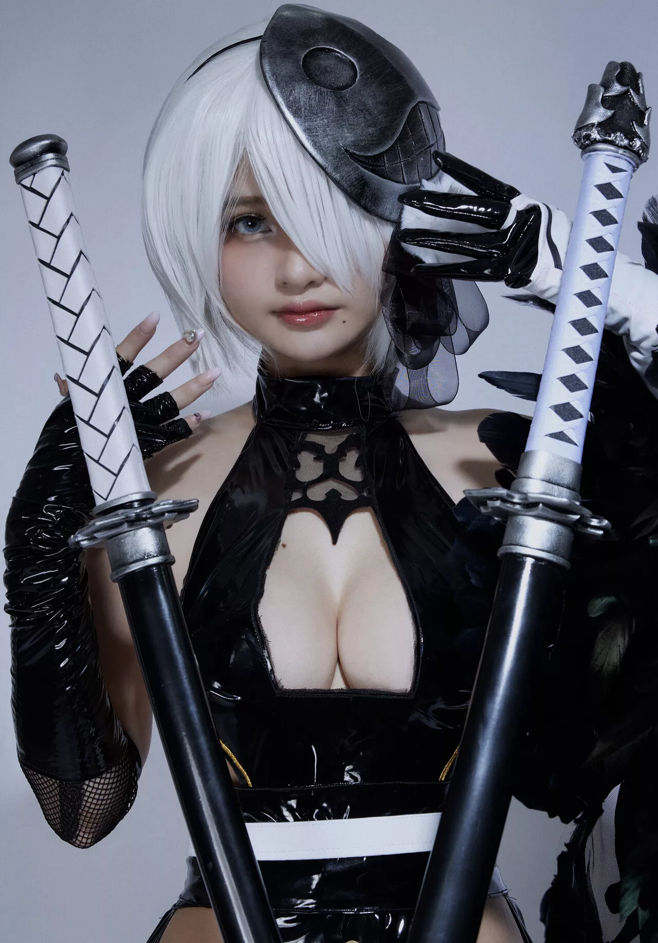 【Azami Azami】 美容 NieR_Automata 2B Cosplay 福利