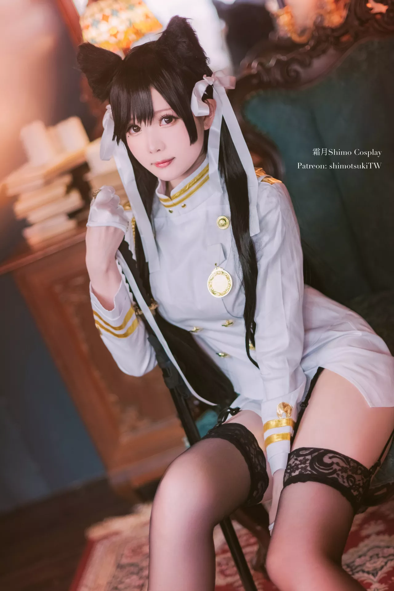 Cosplay 犬 佳人 【霜月 (Azur 碧蓝航线 shimo】 福利 Atago 爱宕 Lane )