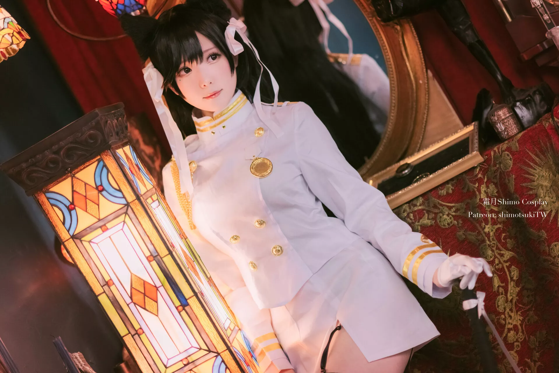 Cosplay 犬 佳人 【霜月 (Azur 碧蓝航线 shimo】 福利 Atago 爱宕 Lane )