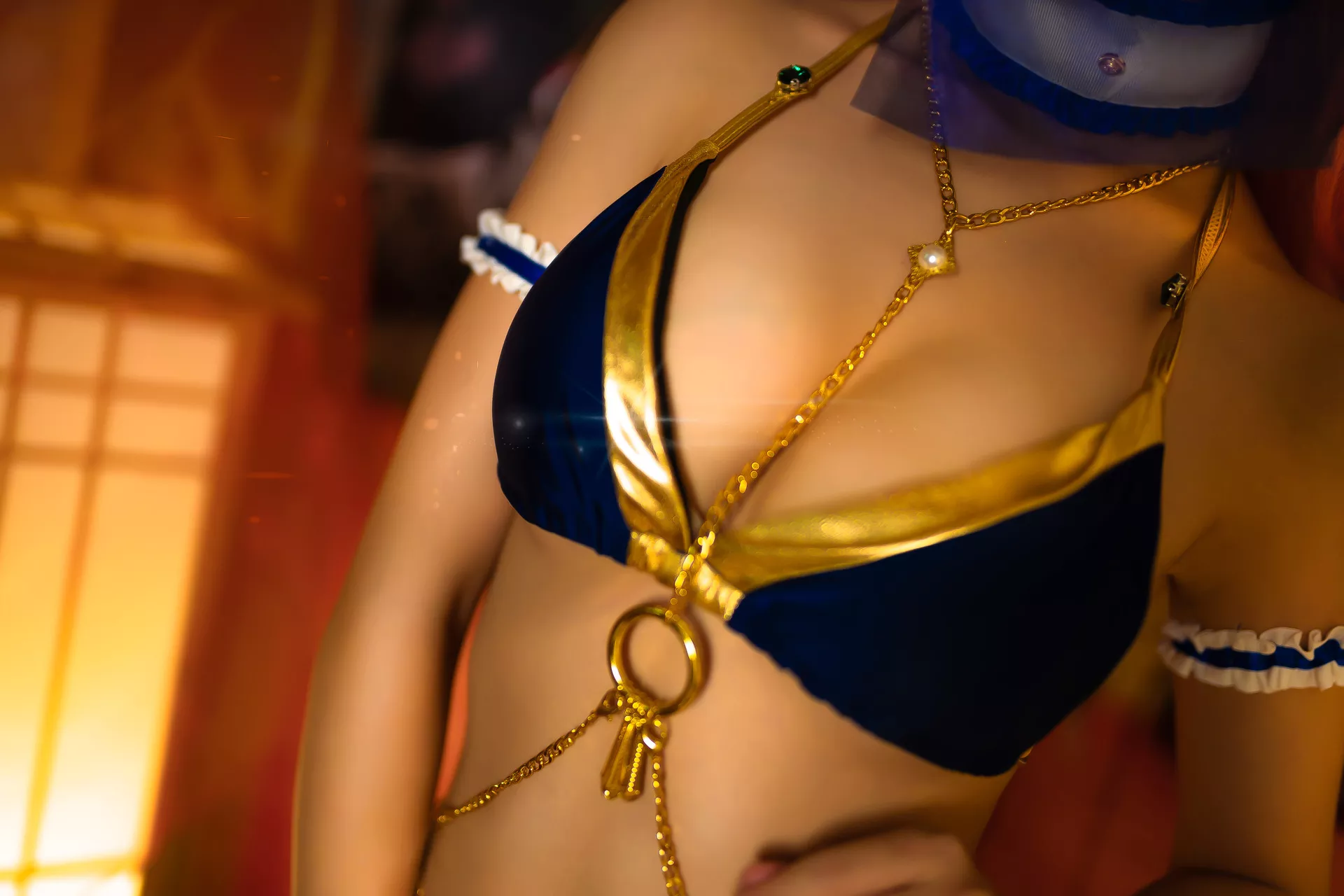 利世】 【抖娘 Cosplay Tamamo 佳人 Mae no 福利 玉藻の前