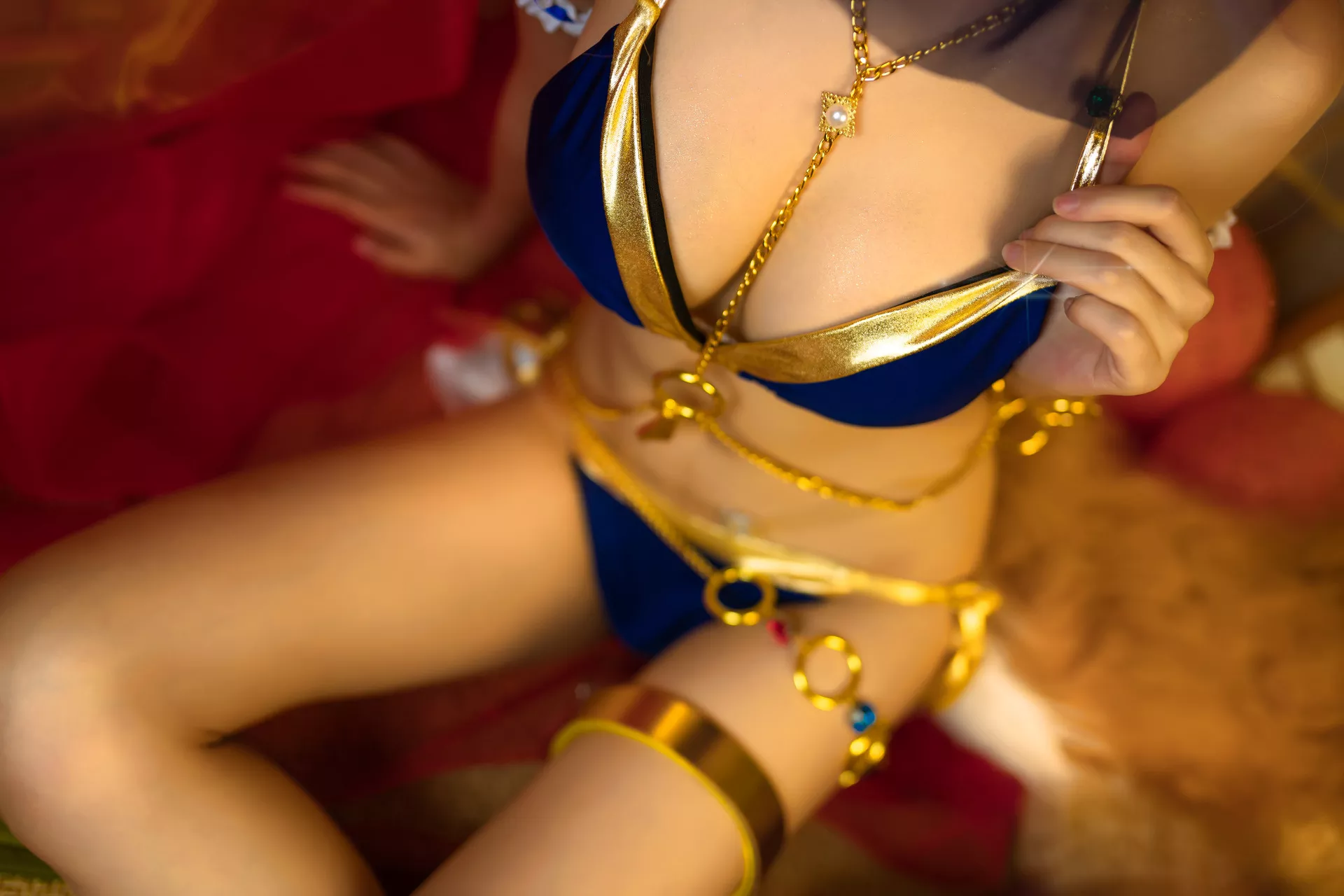 利世】 【抖娘 Cosplay Tamamo 佳人 Mae no 福利 玉藻の前