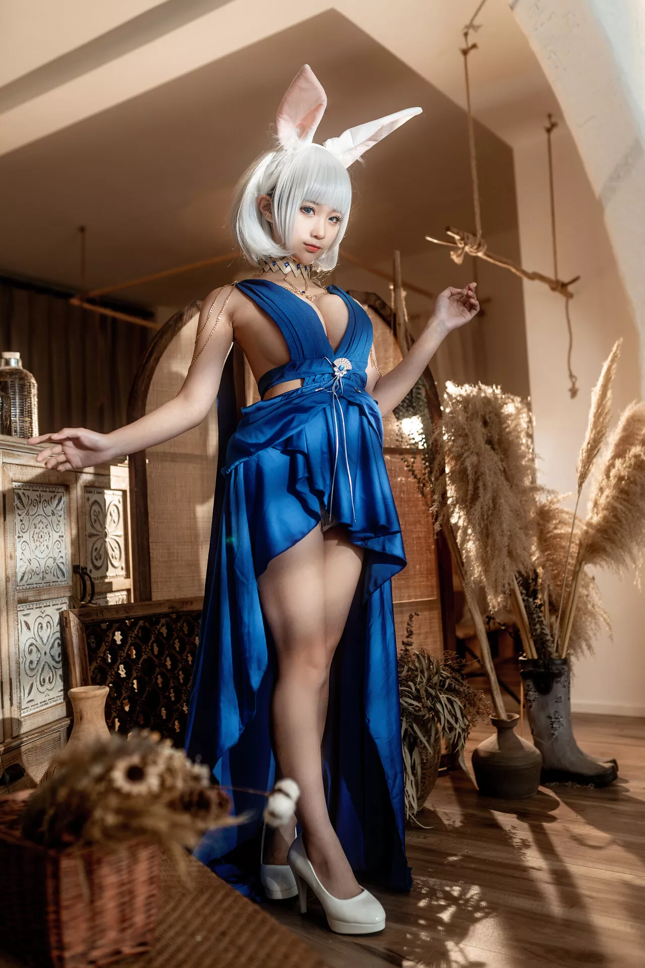 【蠢沫沫】 Cosplay Lane ) 碧蓝航线 美女 Kaga 福报 鸾 加贺 (Azur