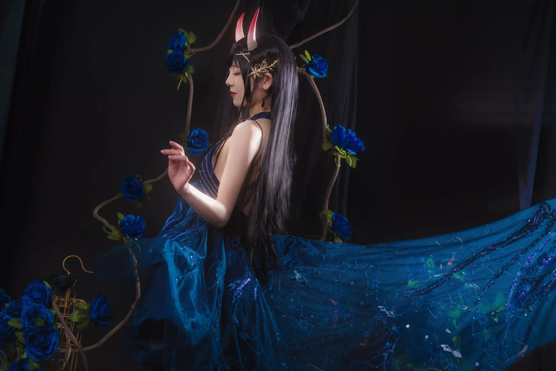 Noshiro ) Cosplay Lane 【弥音音】 能代 碧蓝航线 貅 女神 (Azur 福利