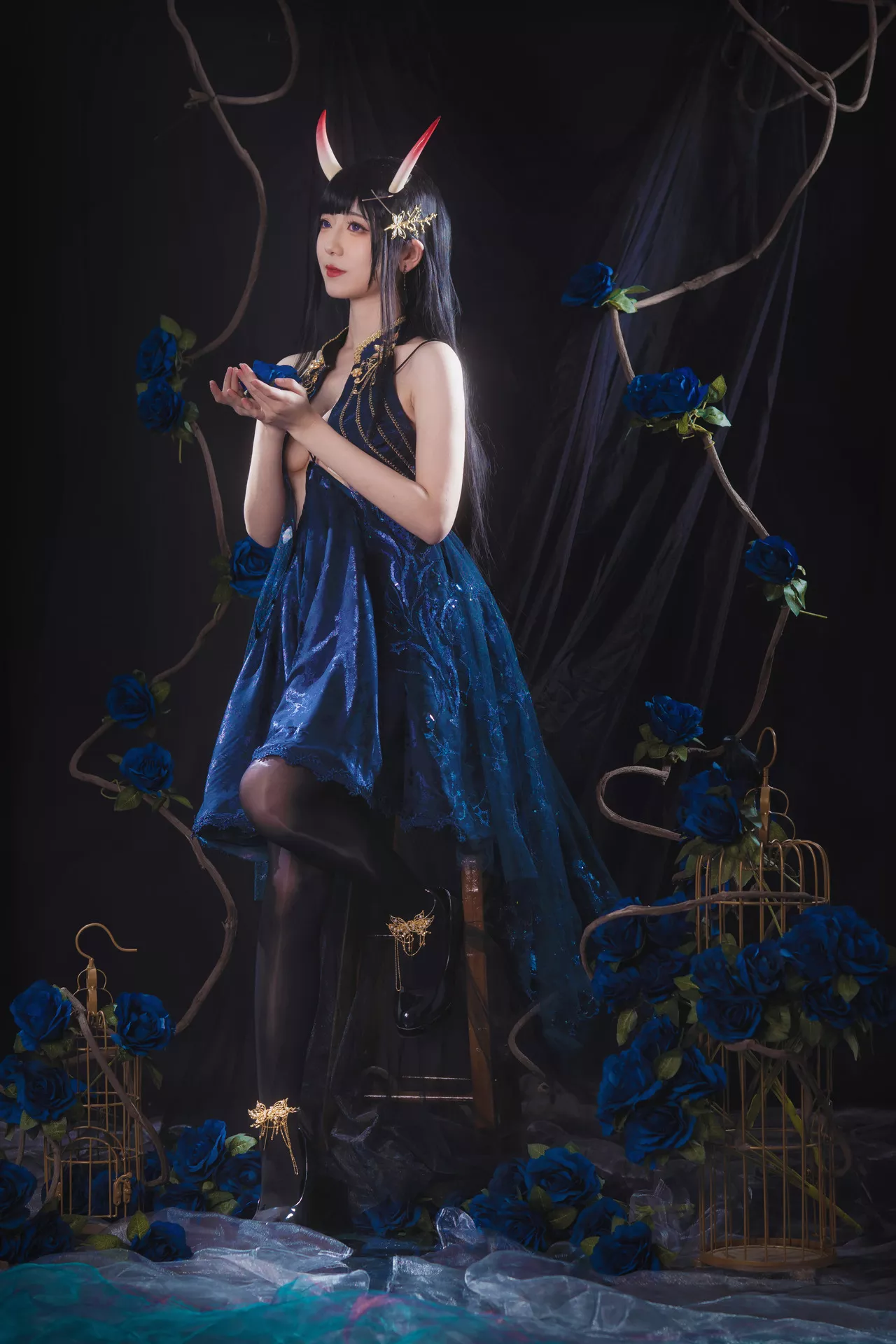 Noshiro ) Cosplay Lane 【弥音音】 能代 碧蓝航线 貅 女神 (Azur 福利
