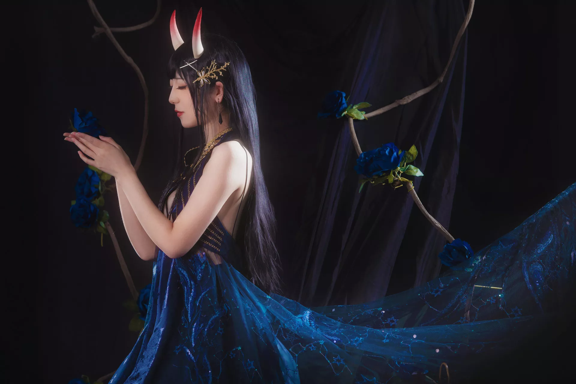 Noshiro ) Cosplay Lane 【弥音音】 能代 碧蓝航线 貅 女神 (Azur 福利