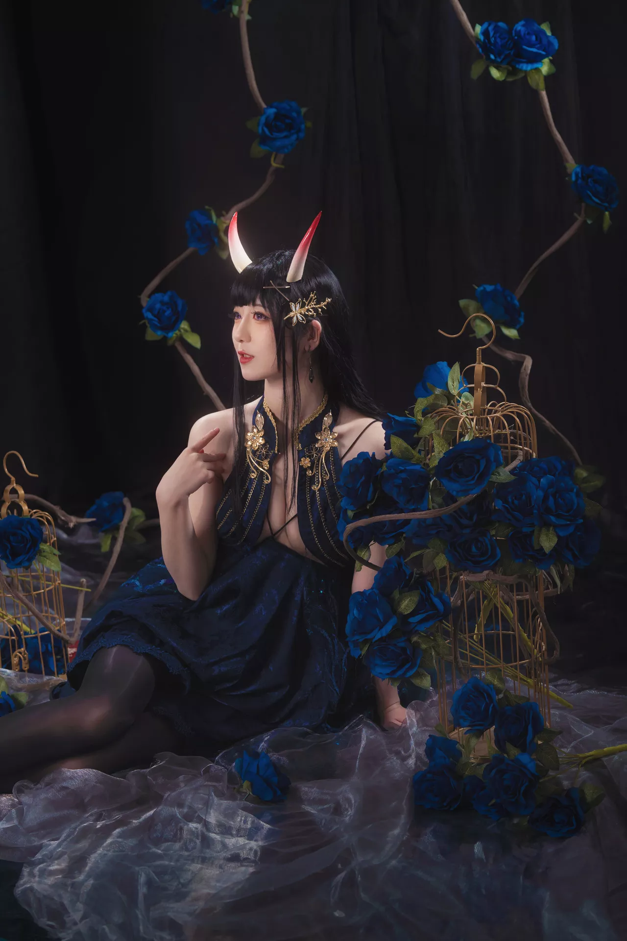 Noshiro ) Cosplay Lane 【弥音音】 能代 碧蓝航线 貅 女神 (Azur 福利