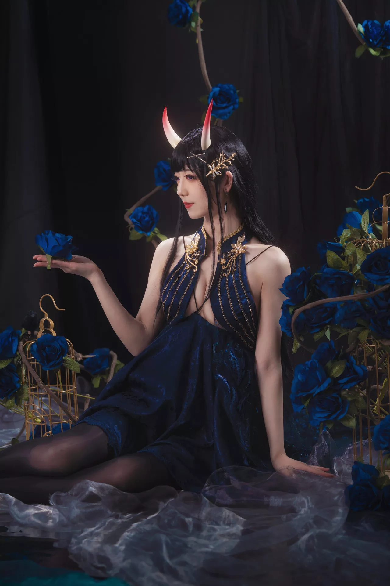 Noshiro ) Cosplay Lane 【弥音音】 能代 碧蓝航线 貅 女神 (Azur 福利