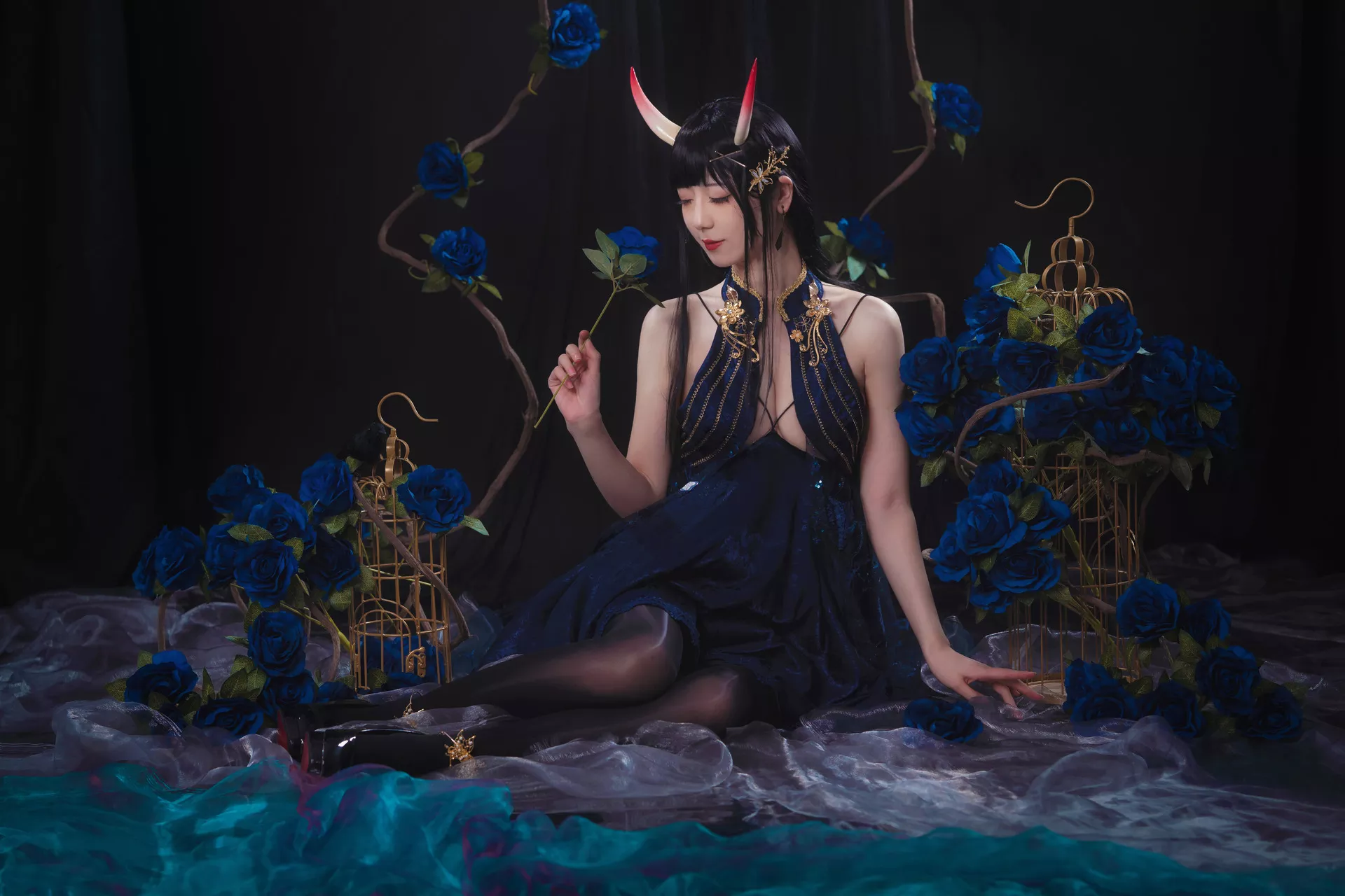 Noshiro ) Cosplay Lane 【弥音音】 能代 碧蓝航线 貅 女神 (Azur 福利