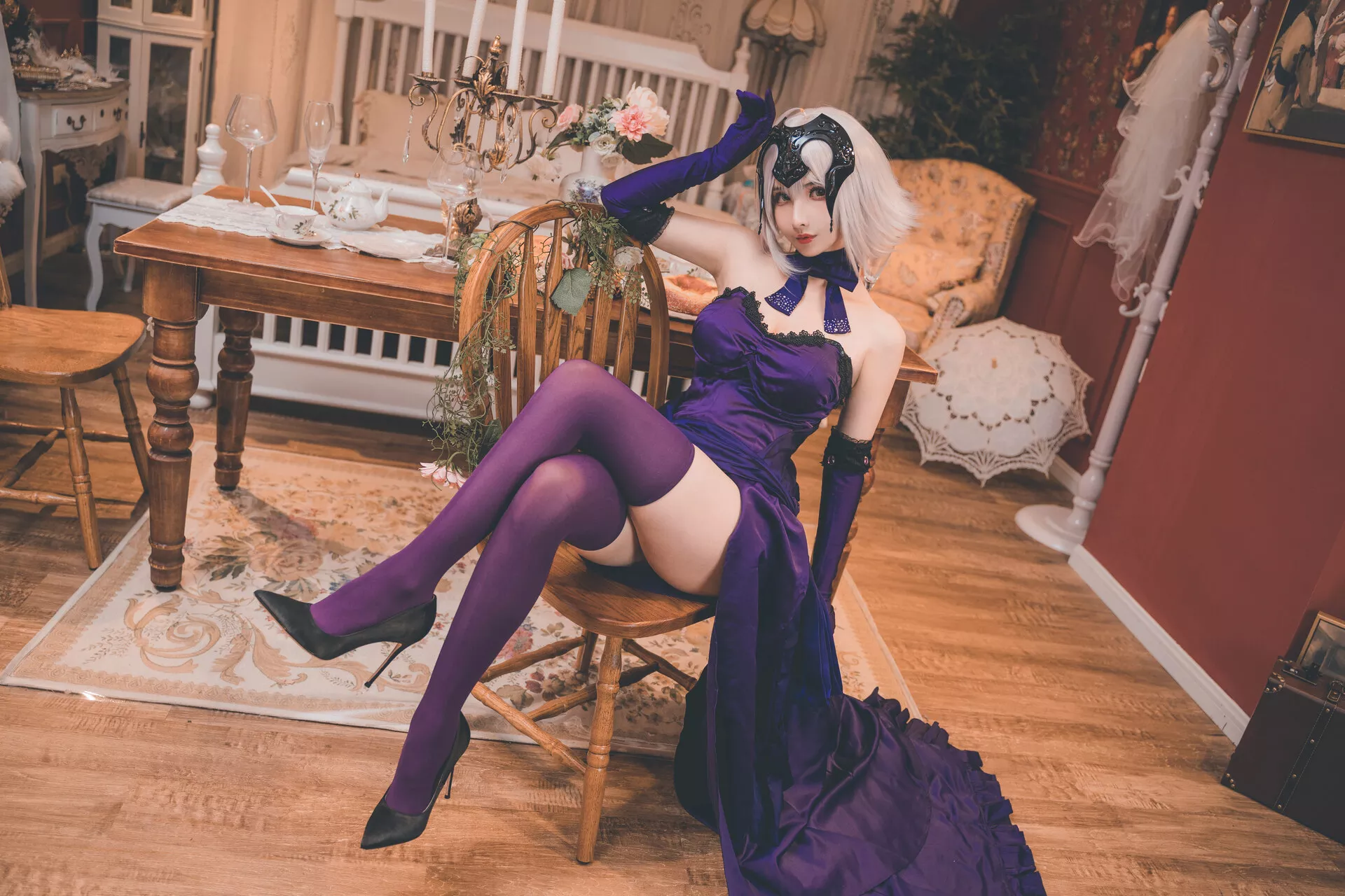 佳人 【Rioko 福利 Jeanne Alter d Arc 凉凉子】 Cosplay 醉贞