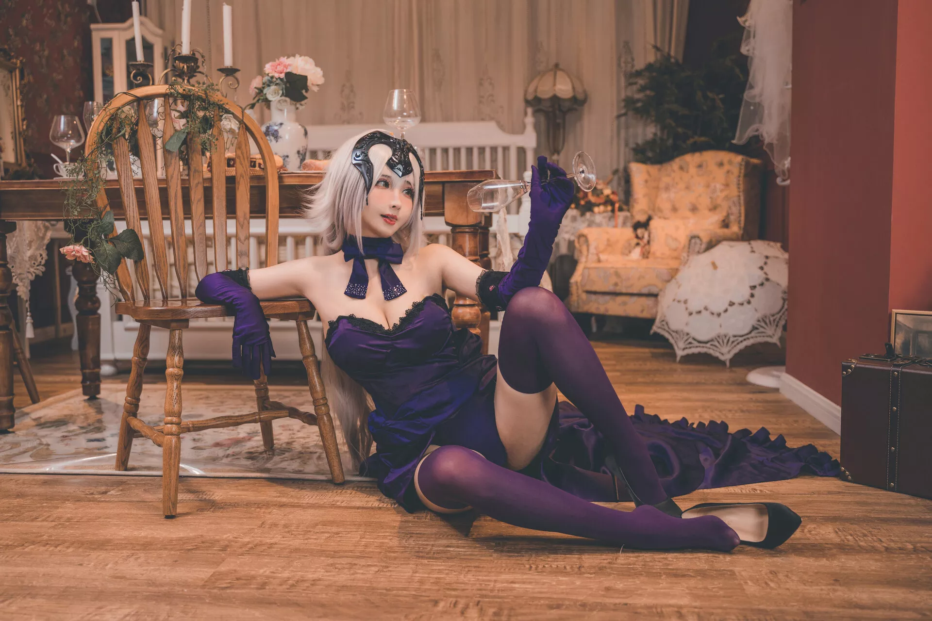 佳人 【Rioko 福利 Jeanne Alter d Arc 凉凉子】 Cosplay 醉贞