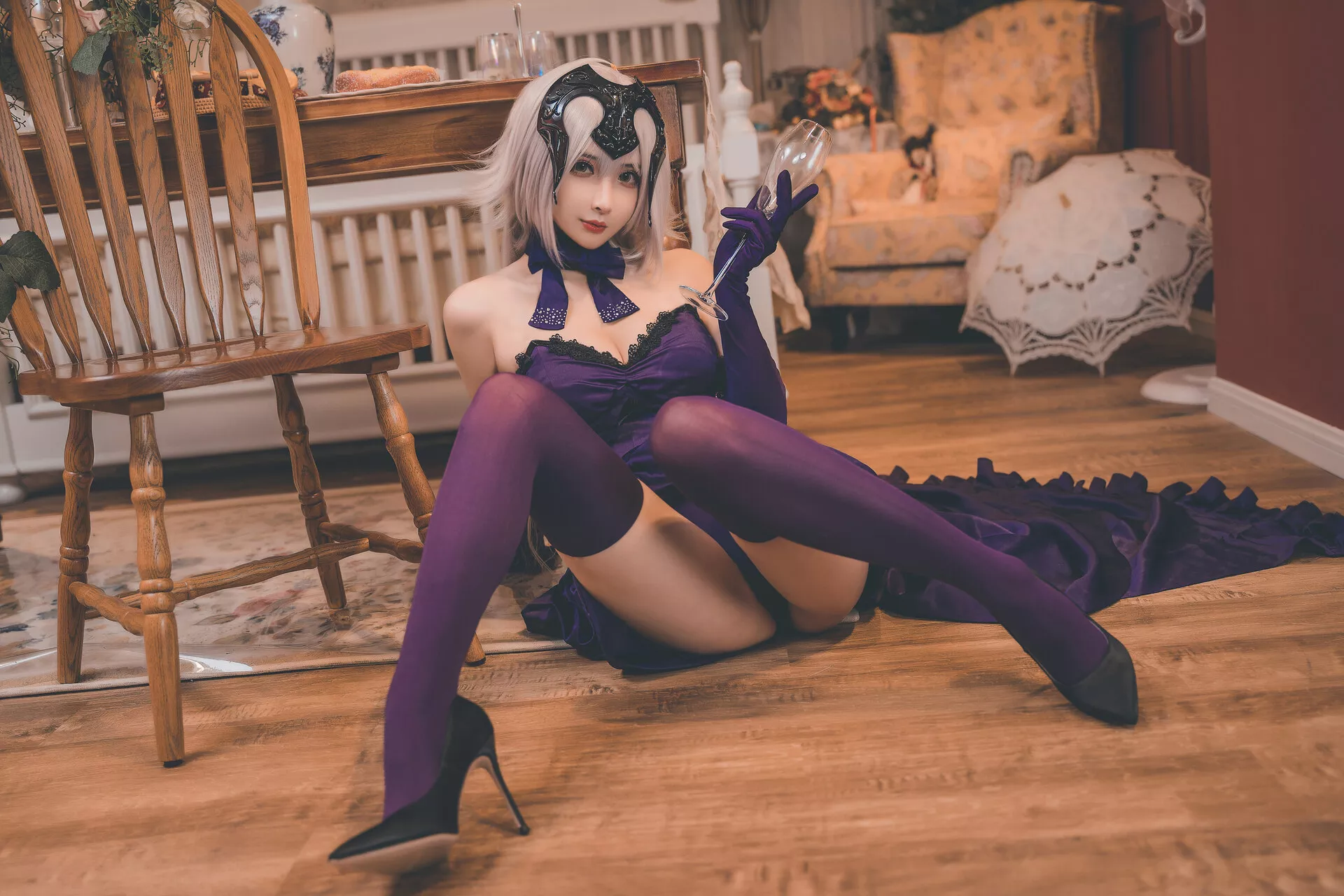 佳人 【Rioko 福利 Jeanne Alter d Arc 凉凉子】 Cosplay 醉贞