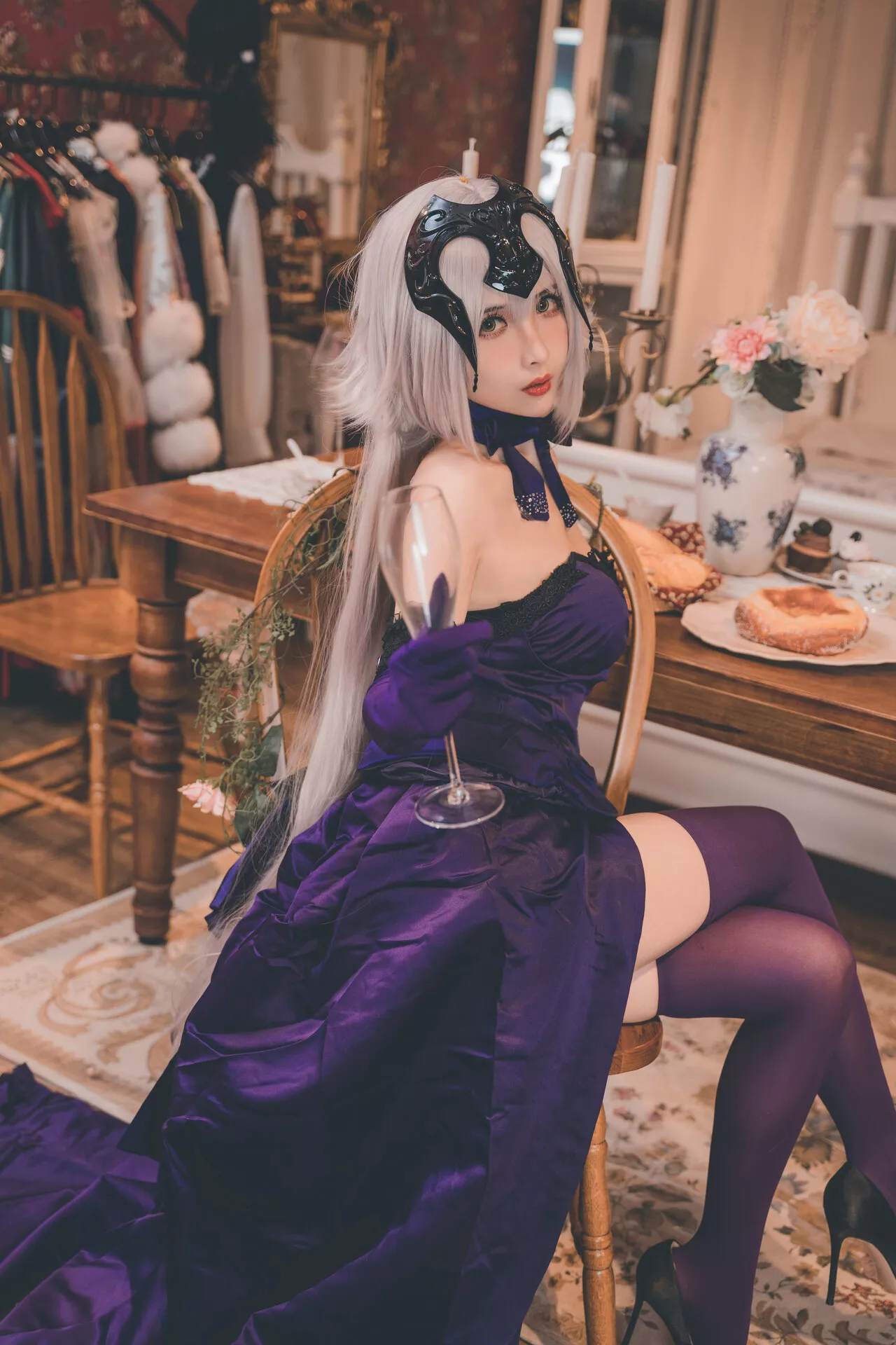 佳人 【Rioko 福利 Jeanne Alter d Arc 凉凉子】 Cosplay 醉贞