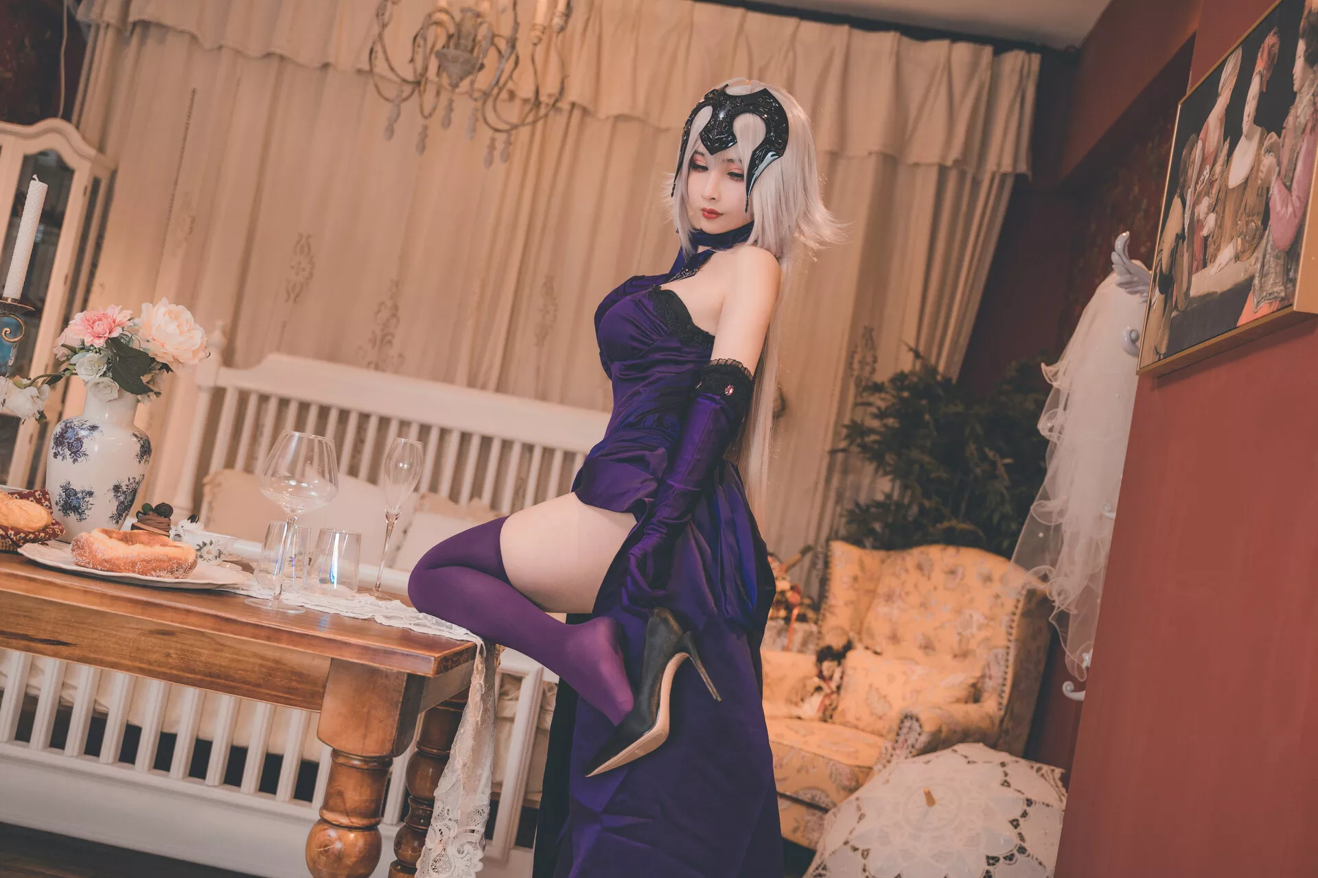 佳人 【Rioko 福利 Jeanne Alter d Arc 凉凉子】 Cosplay 醉贞