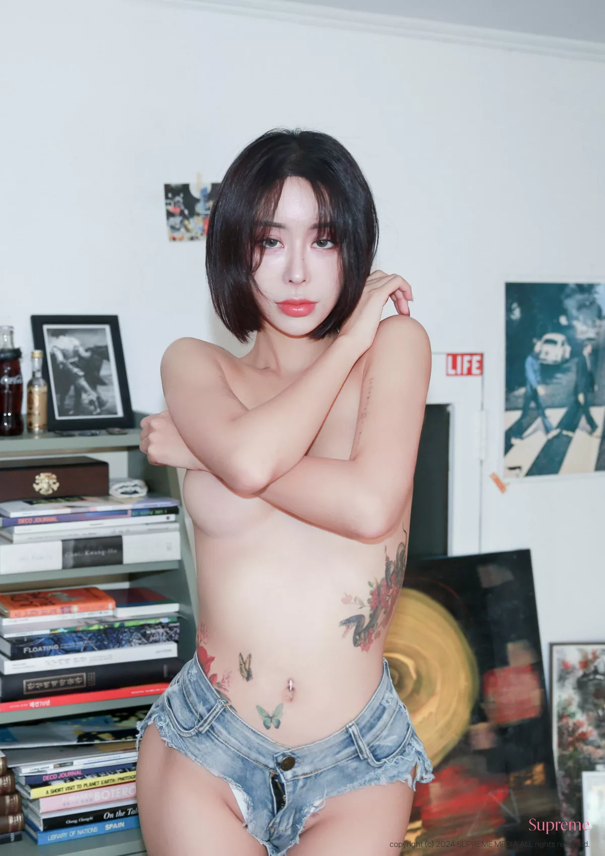 Supreme Photobook Magarin 全集修正 Jeans 亚洲丽模 艺术图