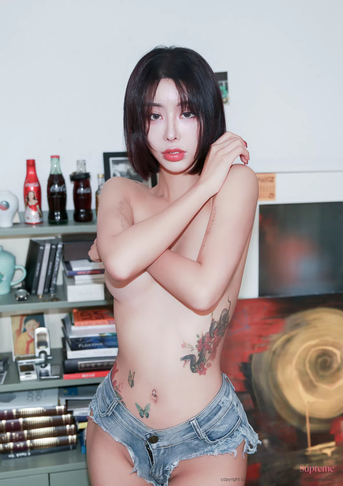 Supreme Photobook Magarin 全集修正 Jeans 亚洲丽模 艺术图