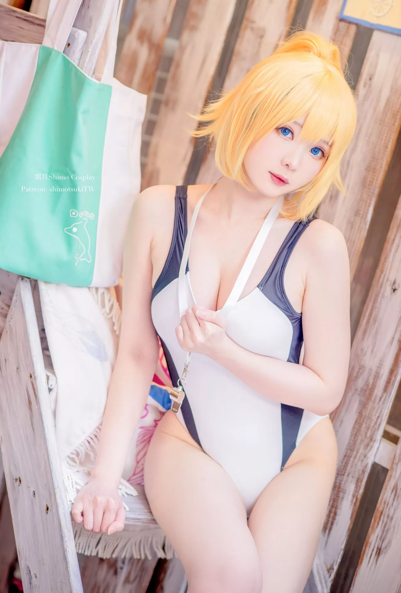 d ) 【霜月 shimo】 Jeanne 福利 贞德 Cosplay 仙女 ( Arc