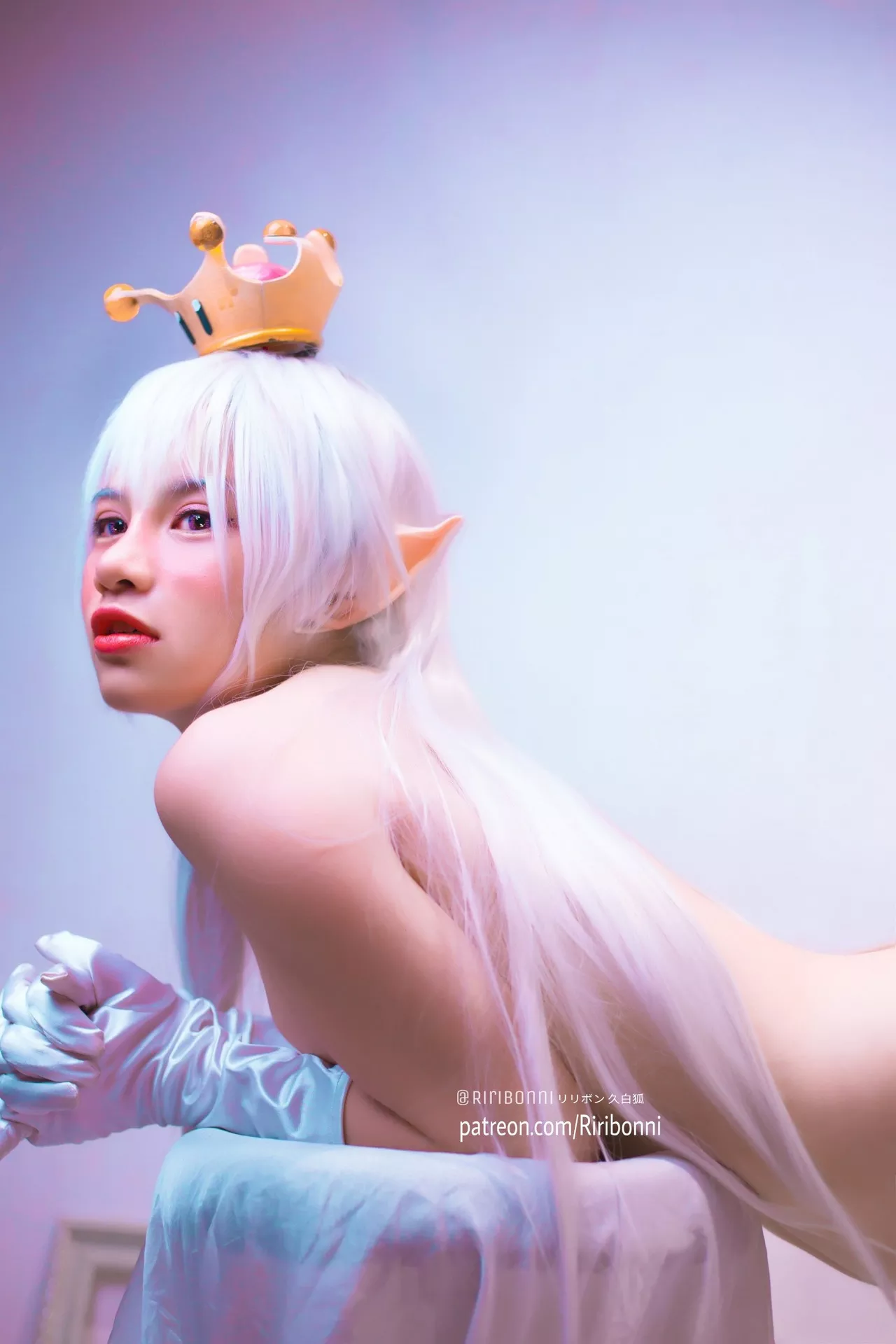 【Riribonni】 (Super Princess Cosplay Boo 美女 Brothers) Mario 福报
