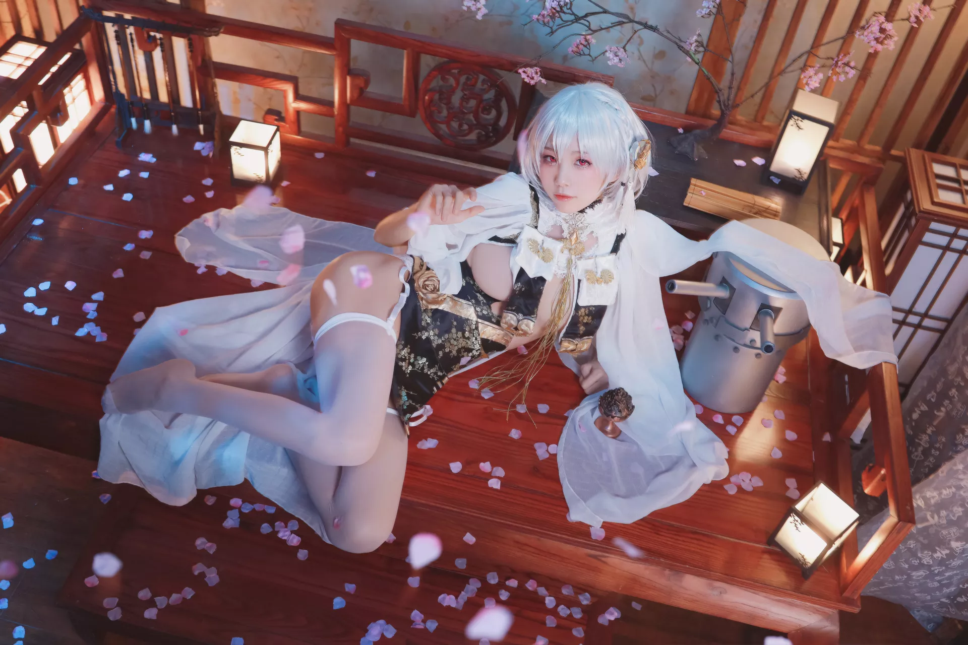 cos 碧蓝航线 player ) 私拍 Aqua】 仙女 (Azur Lane 福报 Cosplay Sirius 【水淼 福报