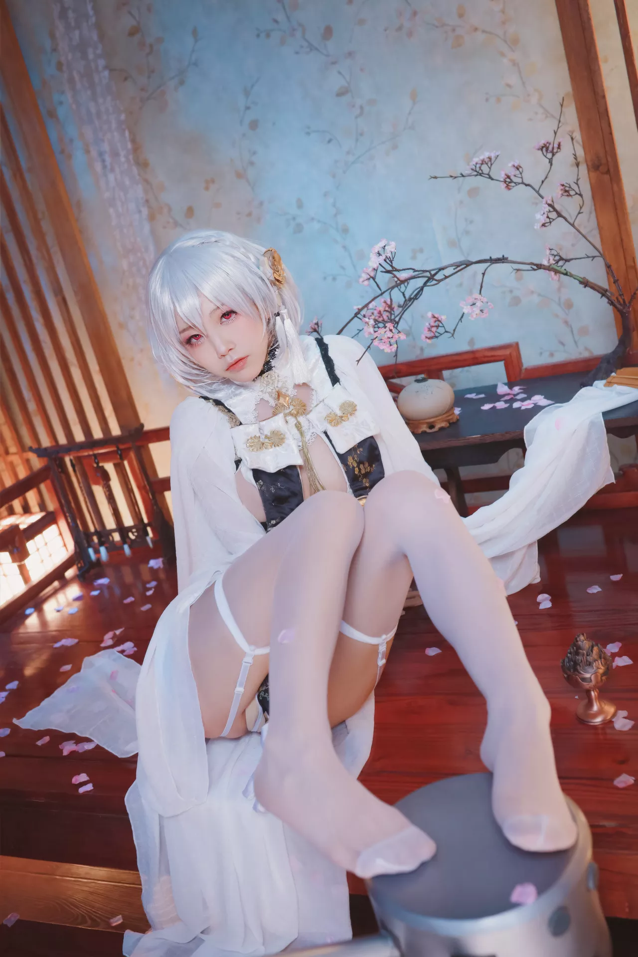 cos 碧蓝航线 player ) 私拍 Aqua】 仙女 (Azur Lane 福报 Cosplay Sirius 【水淼 福报