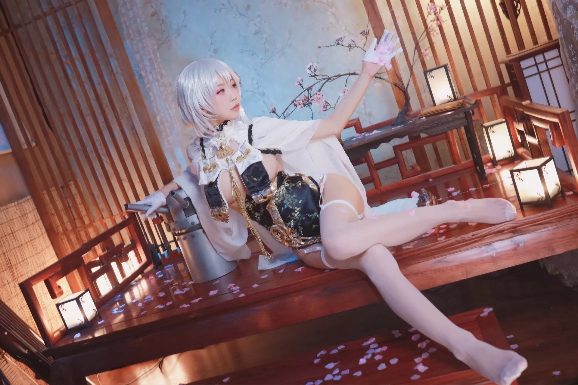 cos 碧蓝航线 player ) 私拍 Aqua】 仙女 (Azur Lane 福报 Cosplay Sirius 【水淼 福报