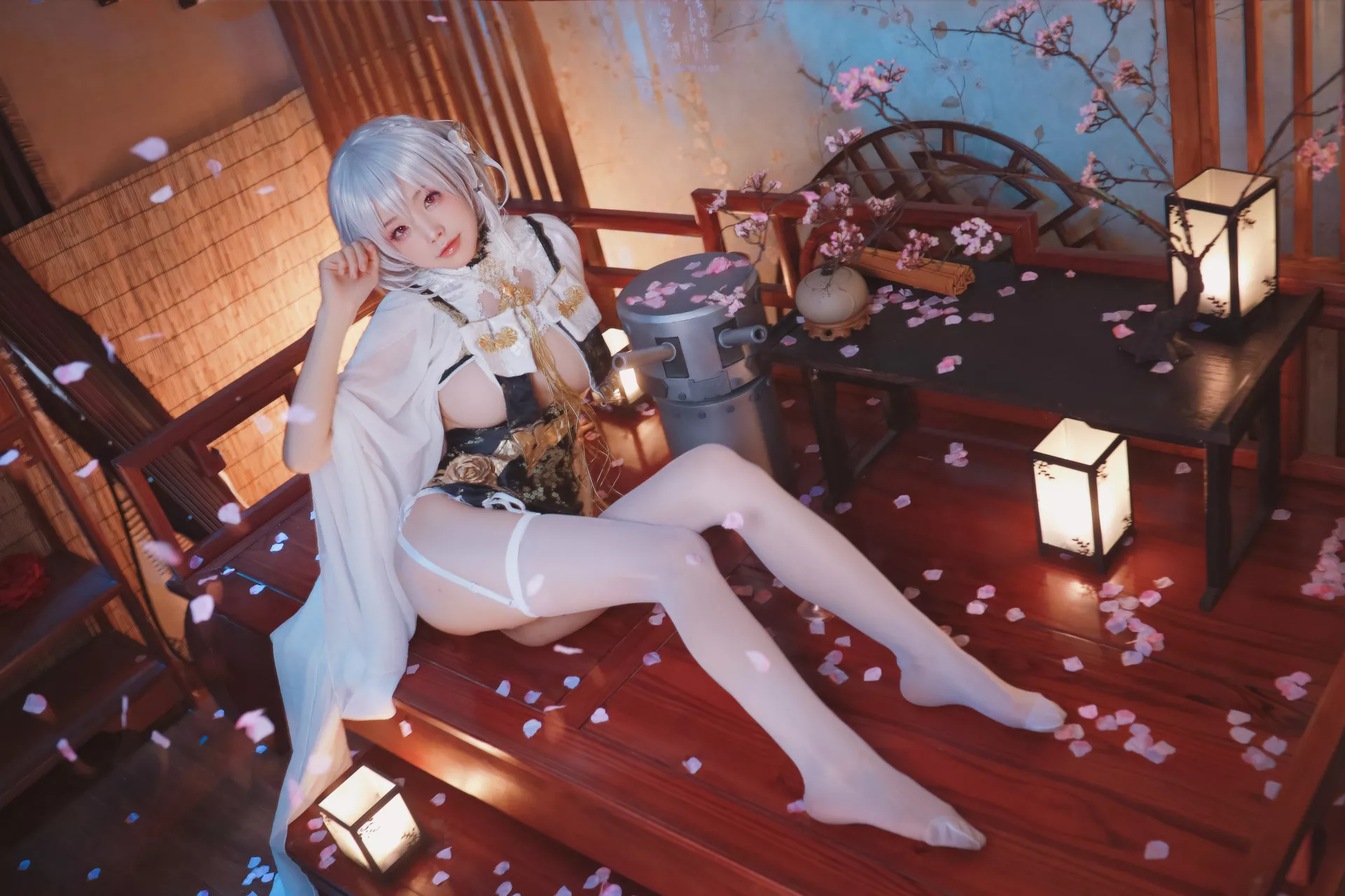 cos 碧蓝航线 player ) 私拍 Aqua】 仙女 (Azur Lane 福报 Cosplay Sirius 【水淼 福报