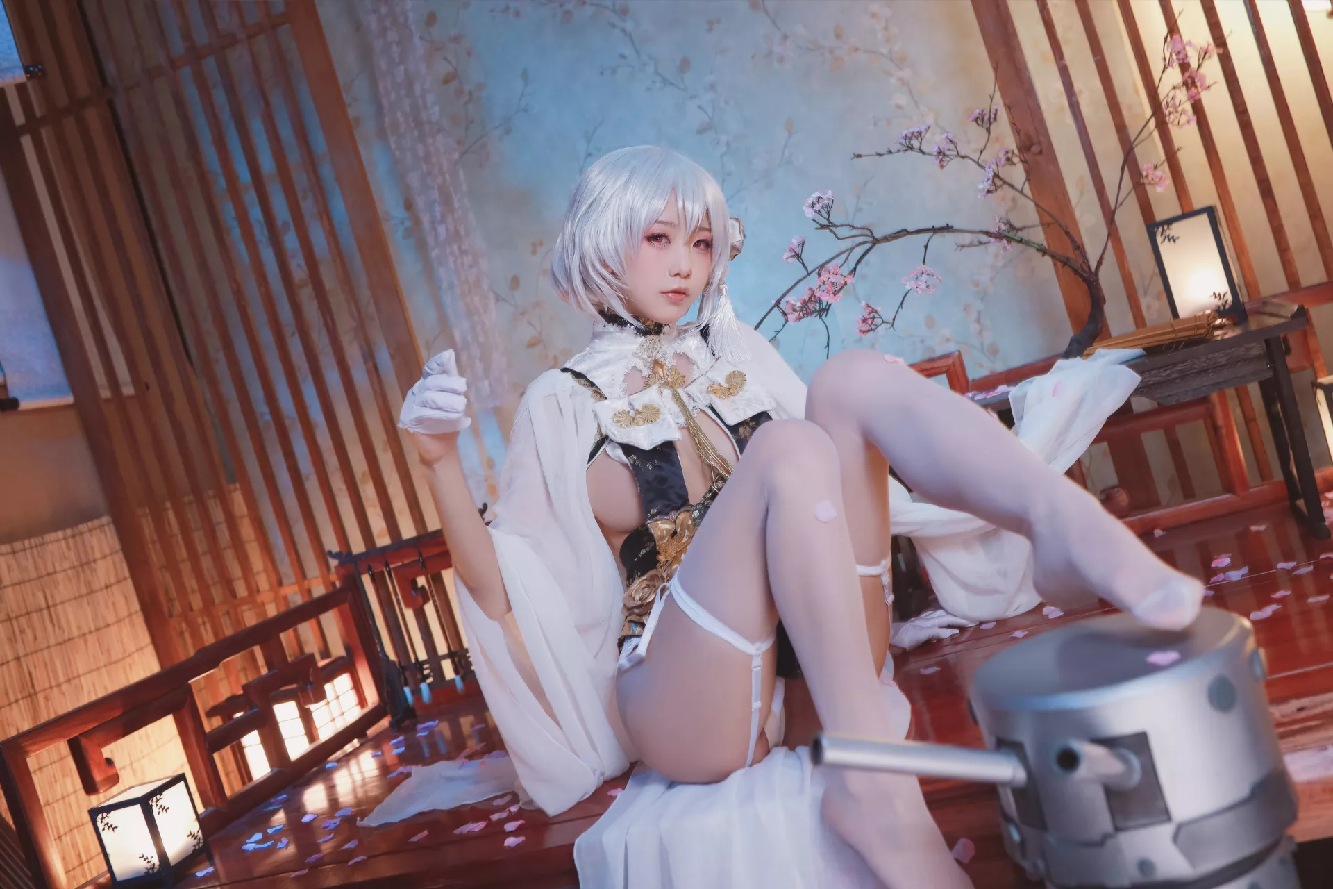 cos 碧蓝航线 player ) 私拍 Aqua】 仙女 (Azur Lane 福报 Cosplay Sirius 【水淼 福报