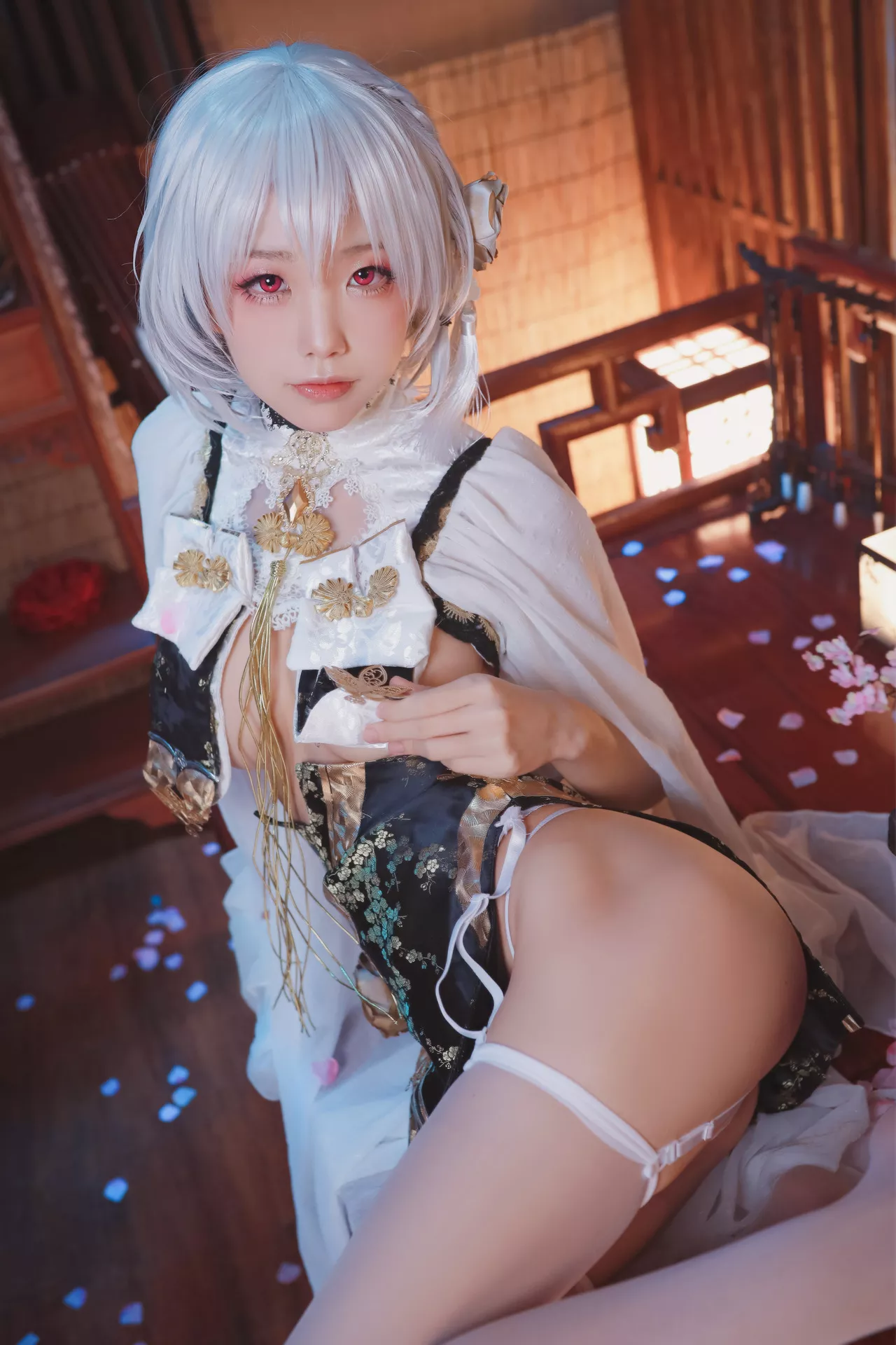 cos 碧蓝航线 player ) 私拍 Aqua】 仙女 (Azur Lane 福报 Cosplay Sirius 【水淼 福报