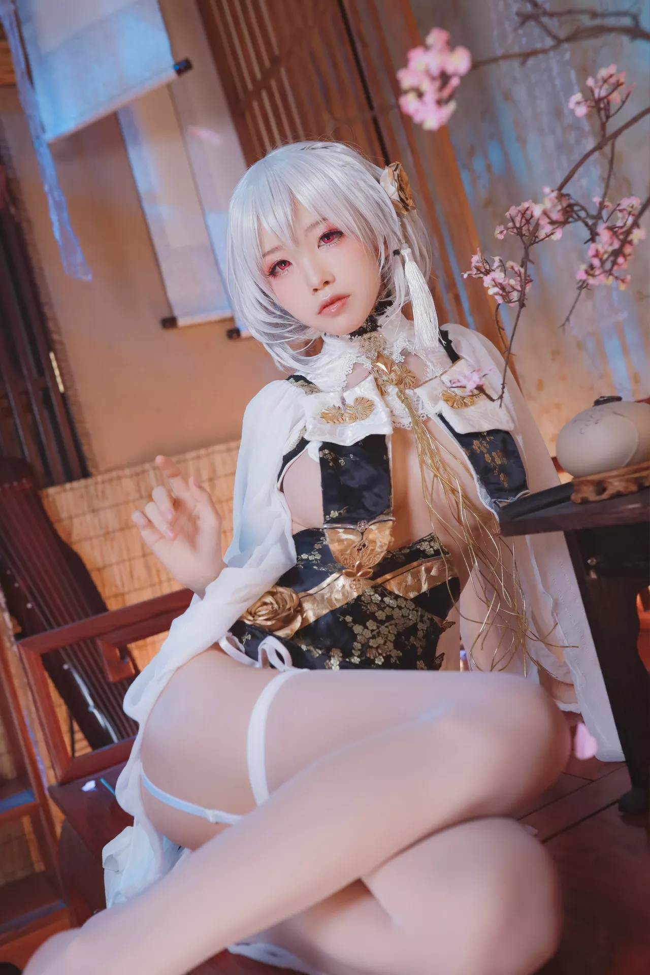 cos 碧蓝航线 player ) 私拍 Aqua】 仙女 (Azur Lane 福报 Cosplay Sirius 【水淼 福报