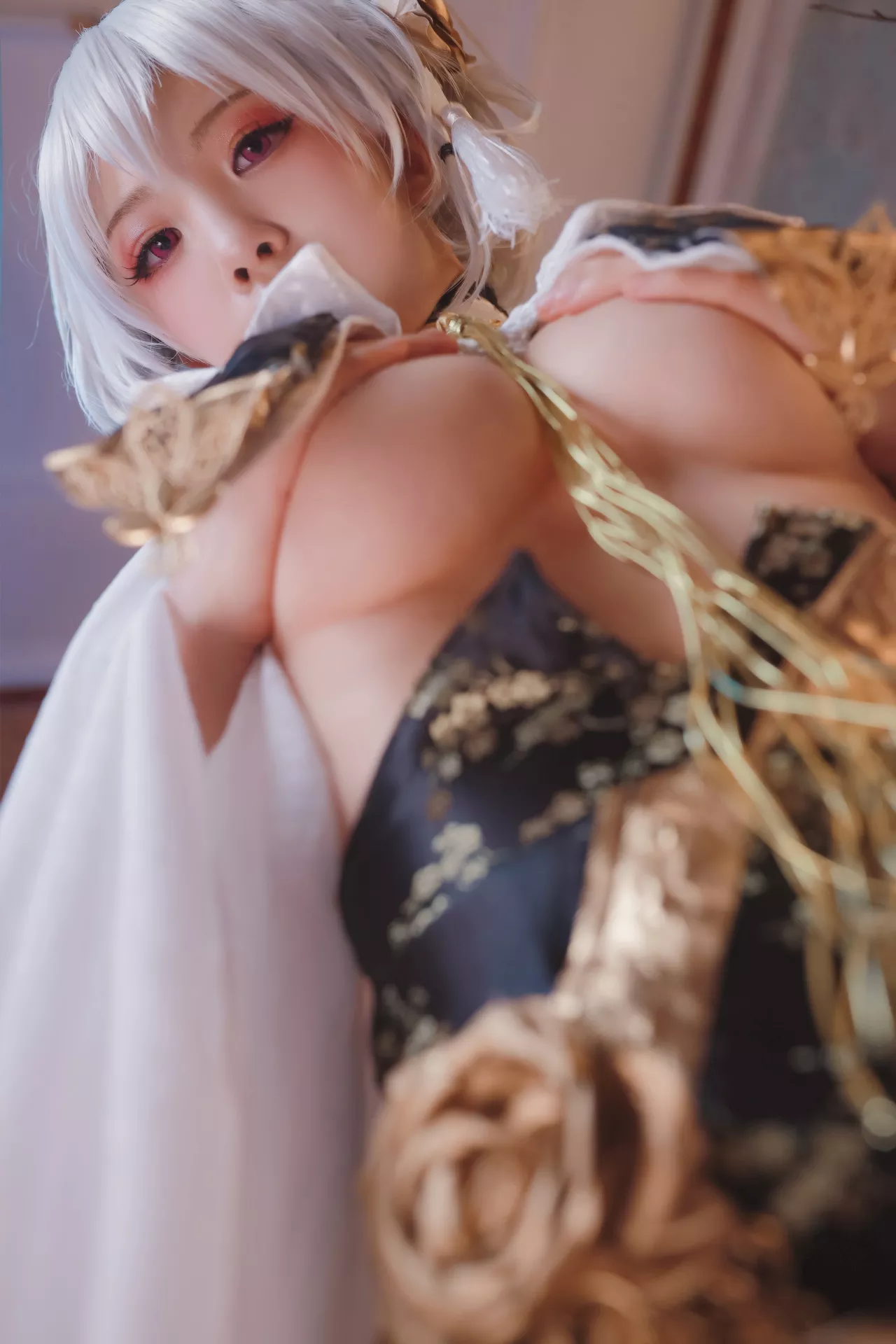 cos 碧蓝航线 player ) 私拍 Aqua】 仙女 (Azur Lane 福报 Cosplay Sirius 【水淼 福报