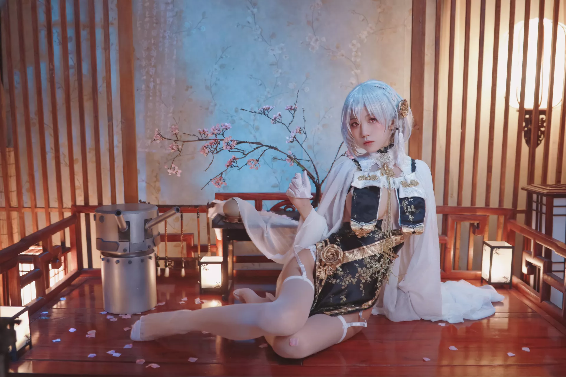 cos 碧蓝航线 player ) 私拍 Aqua】 仙女 (Azur Lane 福报 Cosplay Sirius 【水淼 福报