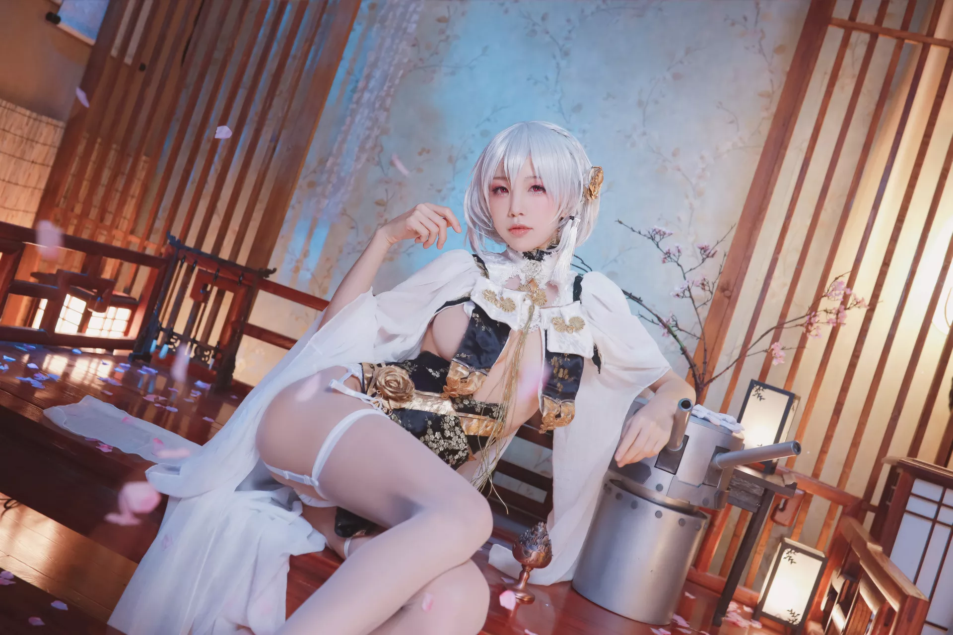 cos 碧蓝航线 player ) 私拍 Aqua】 仙女 (Azur Lane 福报 Cosplay Sirius 【水淼 福报