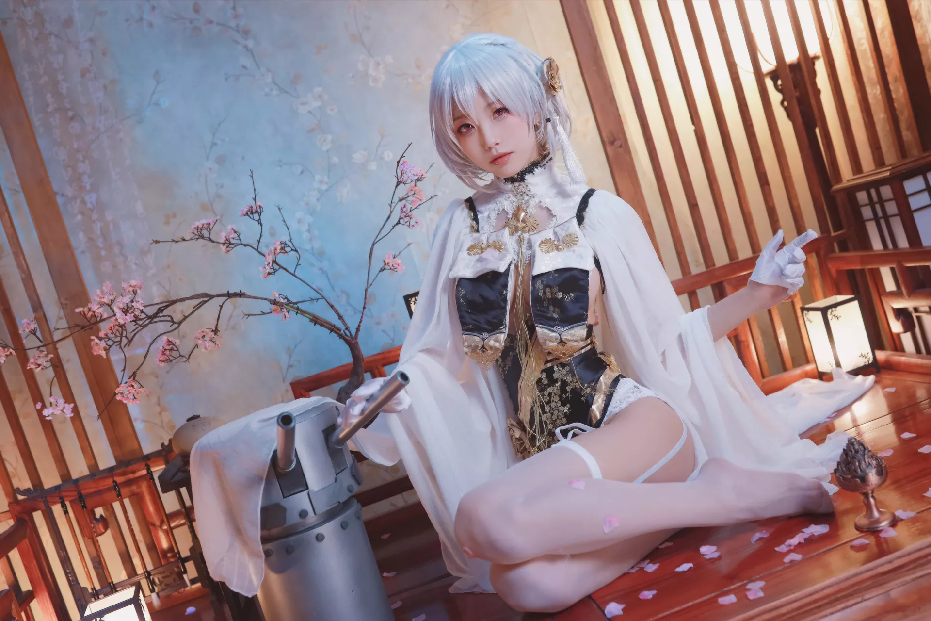 cos 碧蓝航线 player ) 私拍 Aqua】 仙女 (Azur Lane 福报 Cosplay Sirius 【水淼 福报