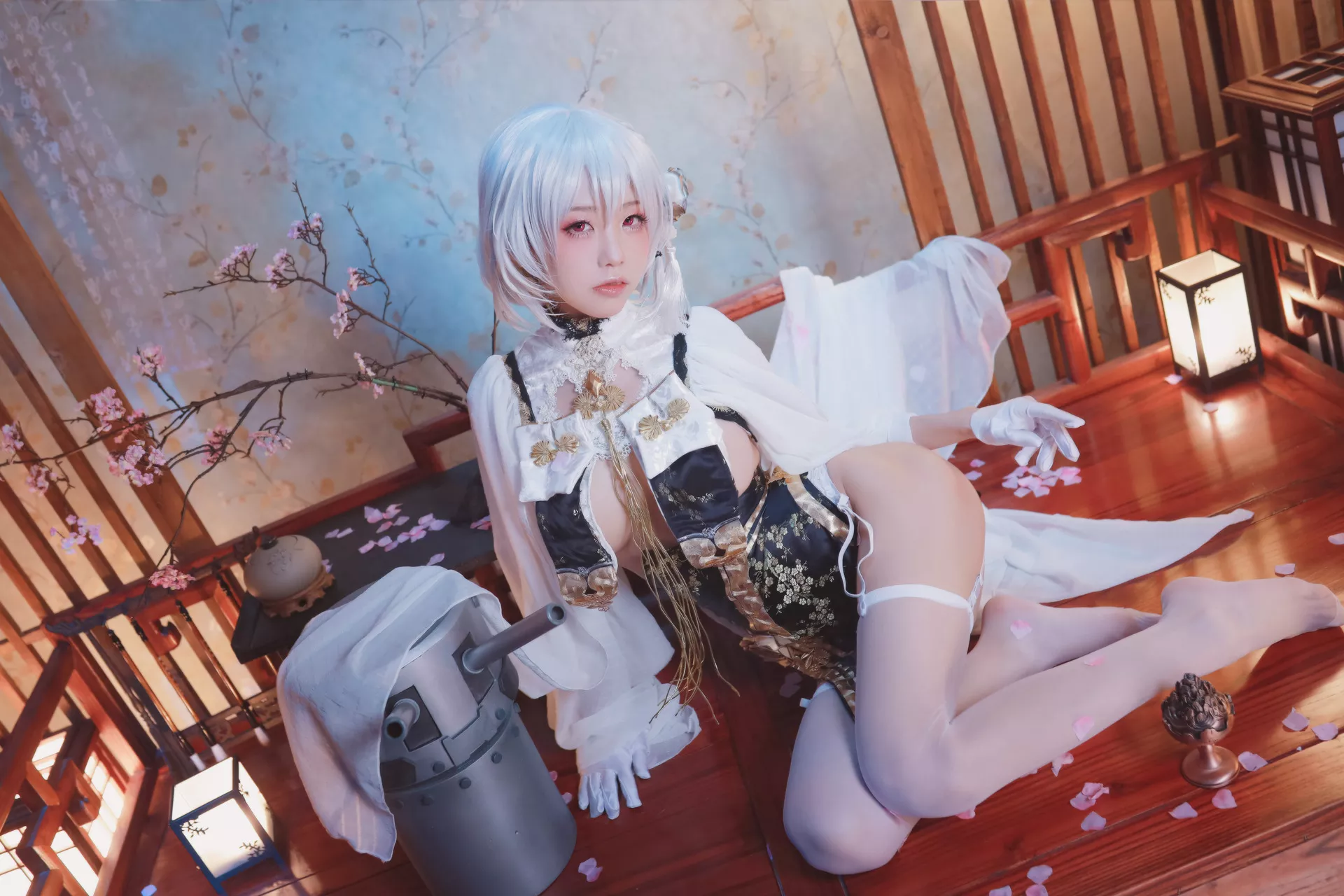 cos 碧蓝航线 player ) 私拍 Aqua】 仙女 (Azur Lane 福报 Cosplay Sirius 【水淼 福报
