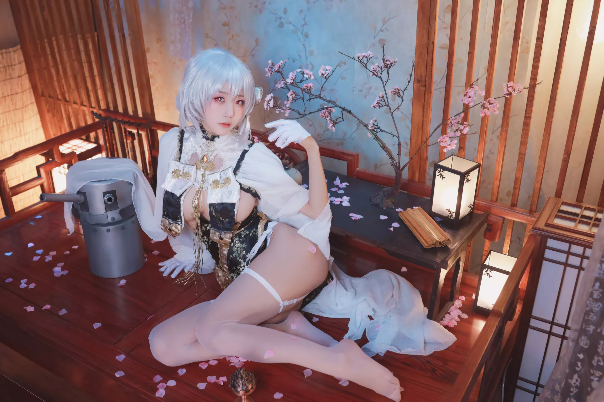 cos 碧蓝航线 player ) 私拍 Aqua】 仙女 (Azur Lane 福报 Cosplay Sirius 【水淼 福报