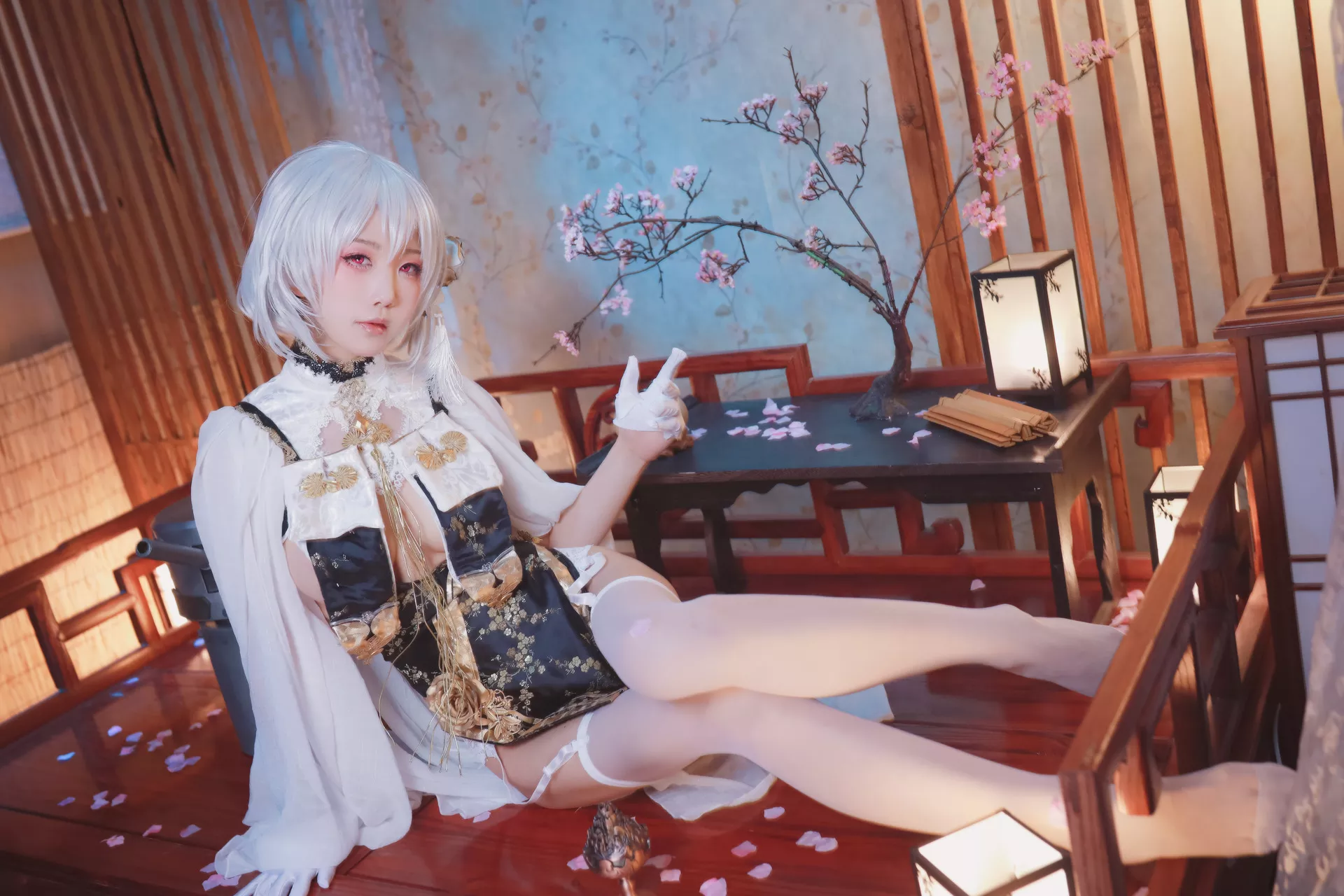 cos 碧蓝航线 player ) 私拍 Aqua】 仙女 (Azur Lane 福报 Cosplay Sirius 【水淼 福报